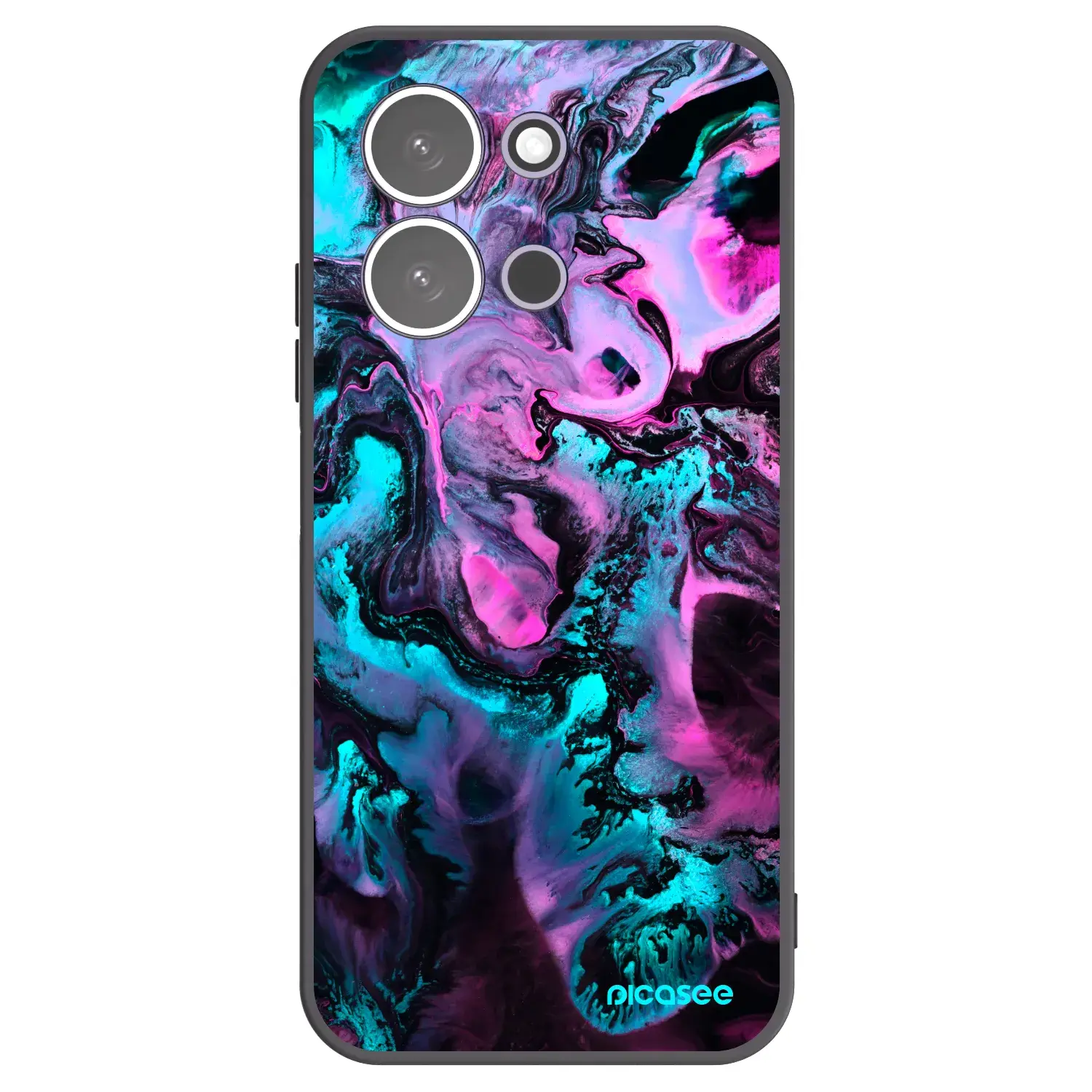 Silikonový černý obal pro Xiaomi Redmi 15C 5G - Lean