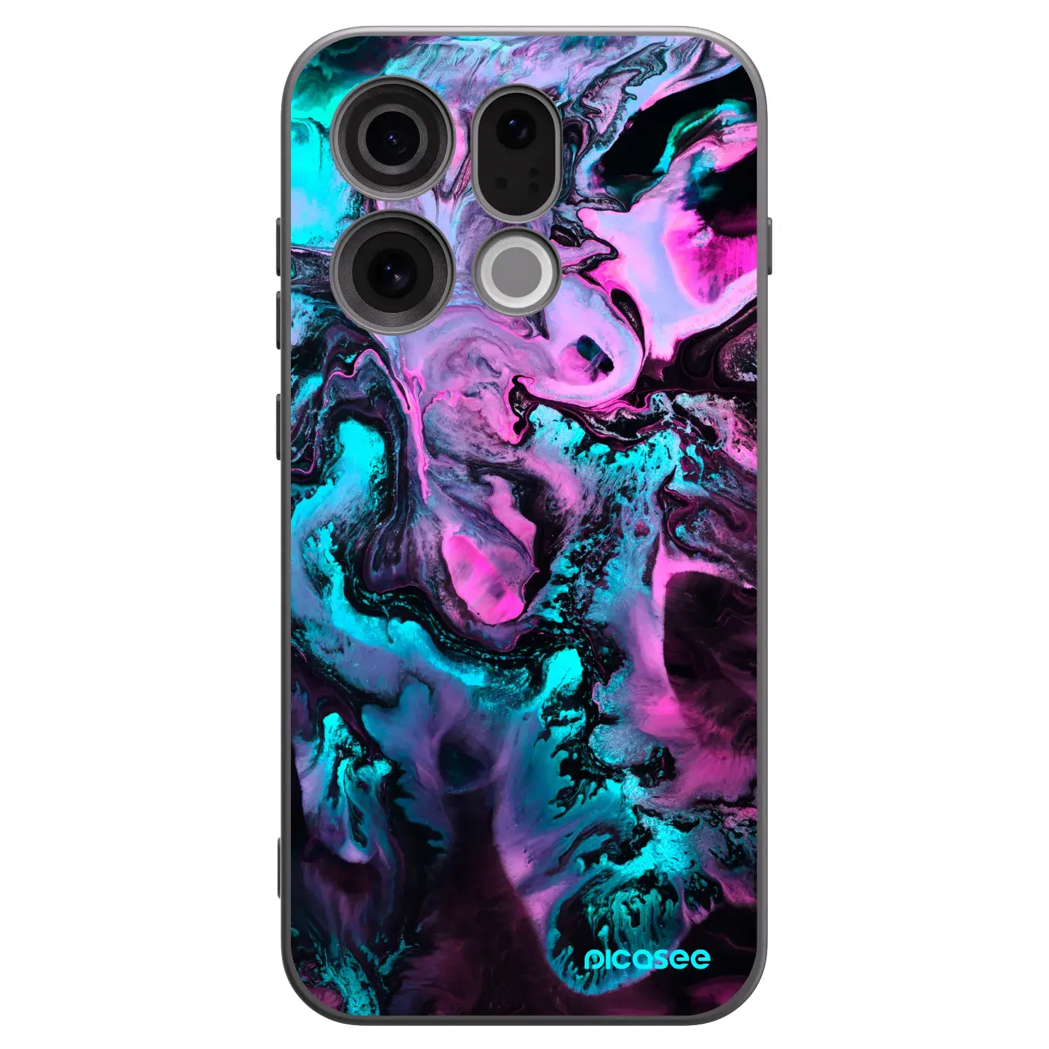 Silikonový černý obal pro OPPO Find X9 - Lean