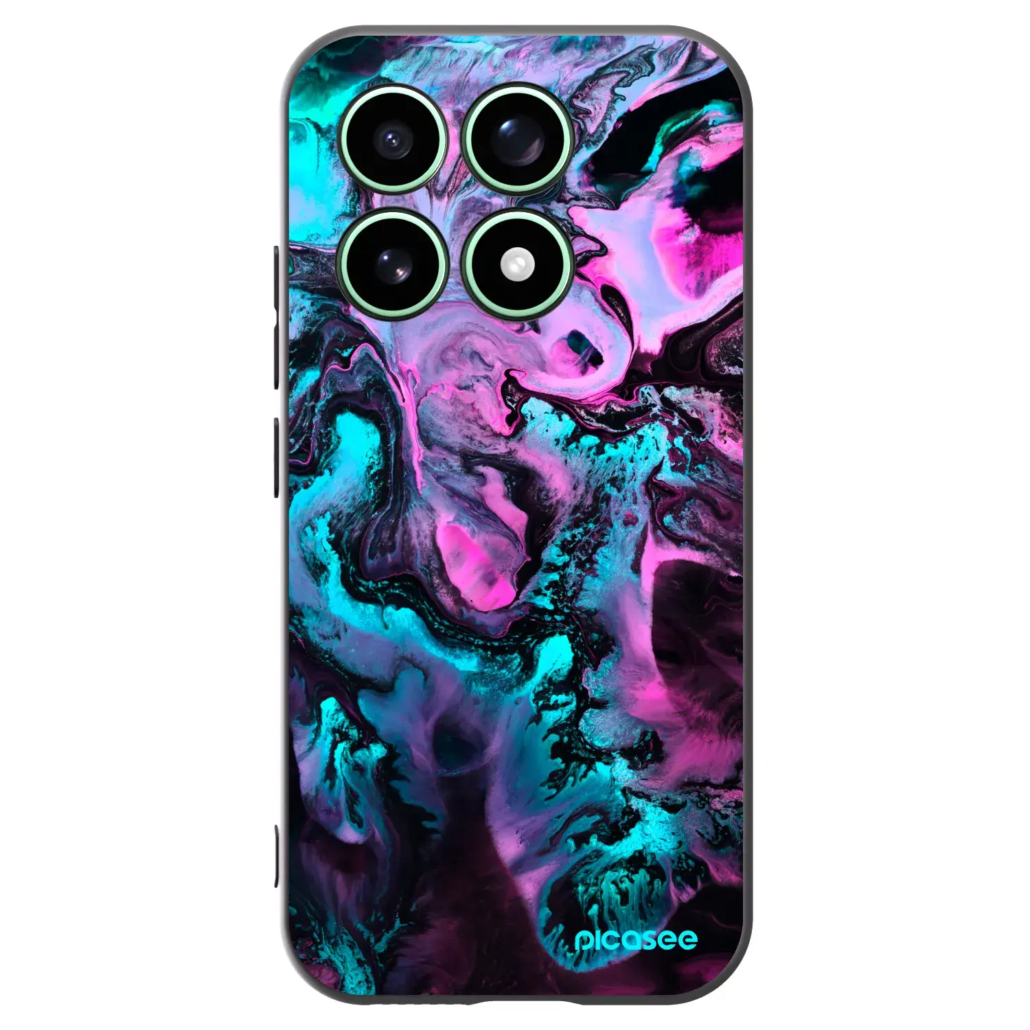 Silikonový černý obal pro Xiaomi 17 - Lean