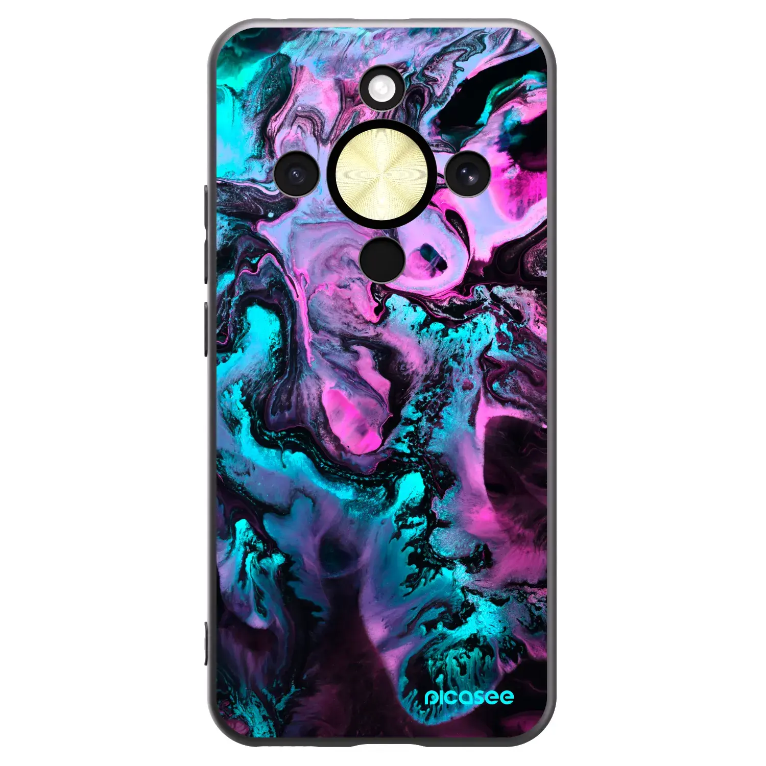 Silikonový černý obal pro Honor Magic8 Lite 5G - Lean
