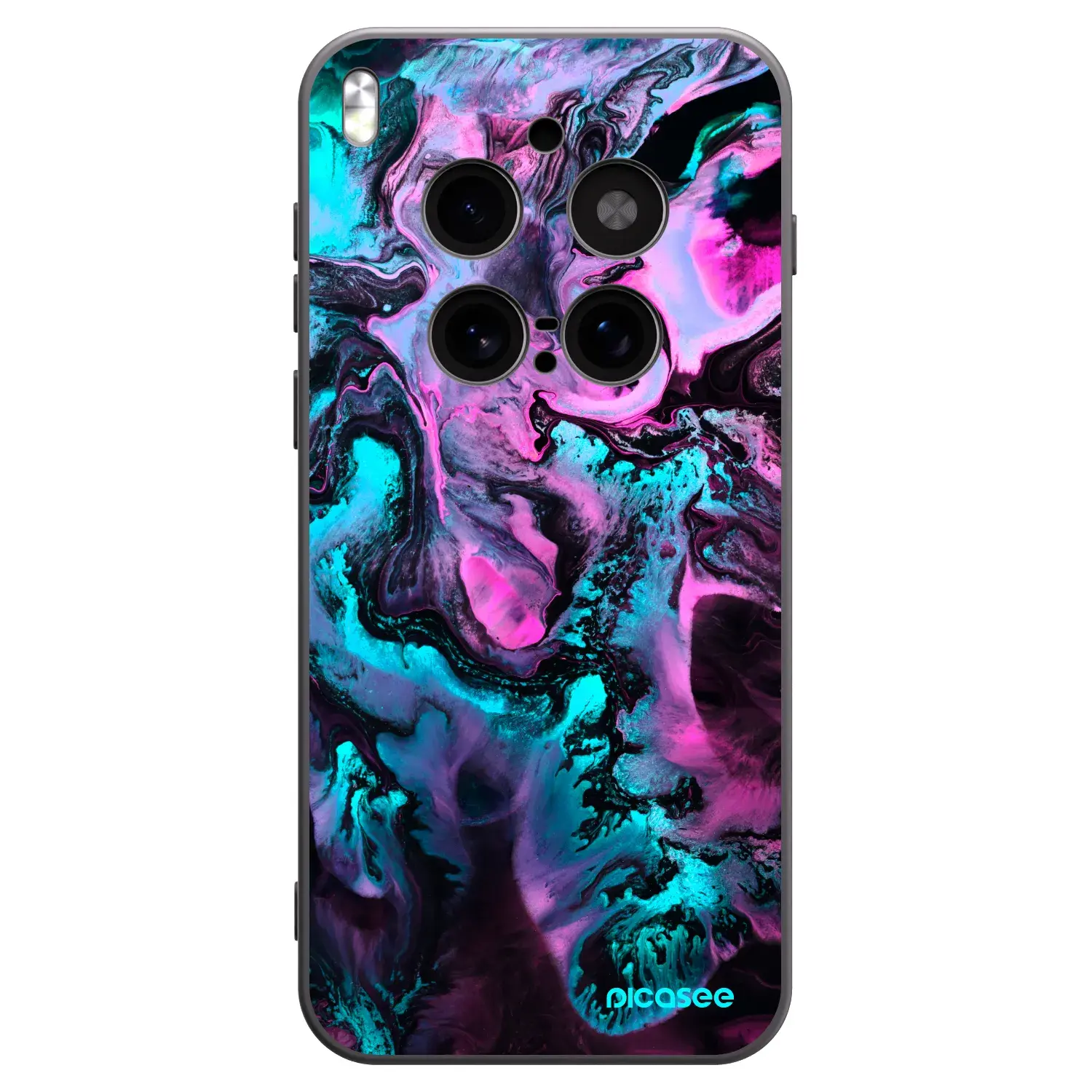 Silikonový černý obal pro Vivo X300 Pro - Lean