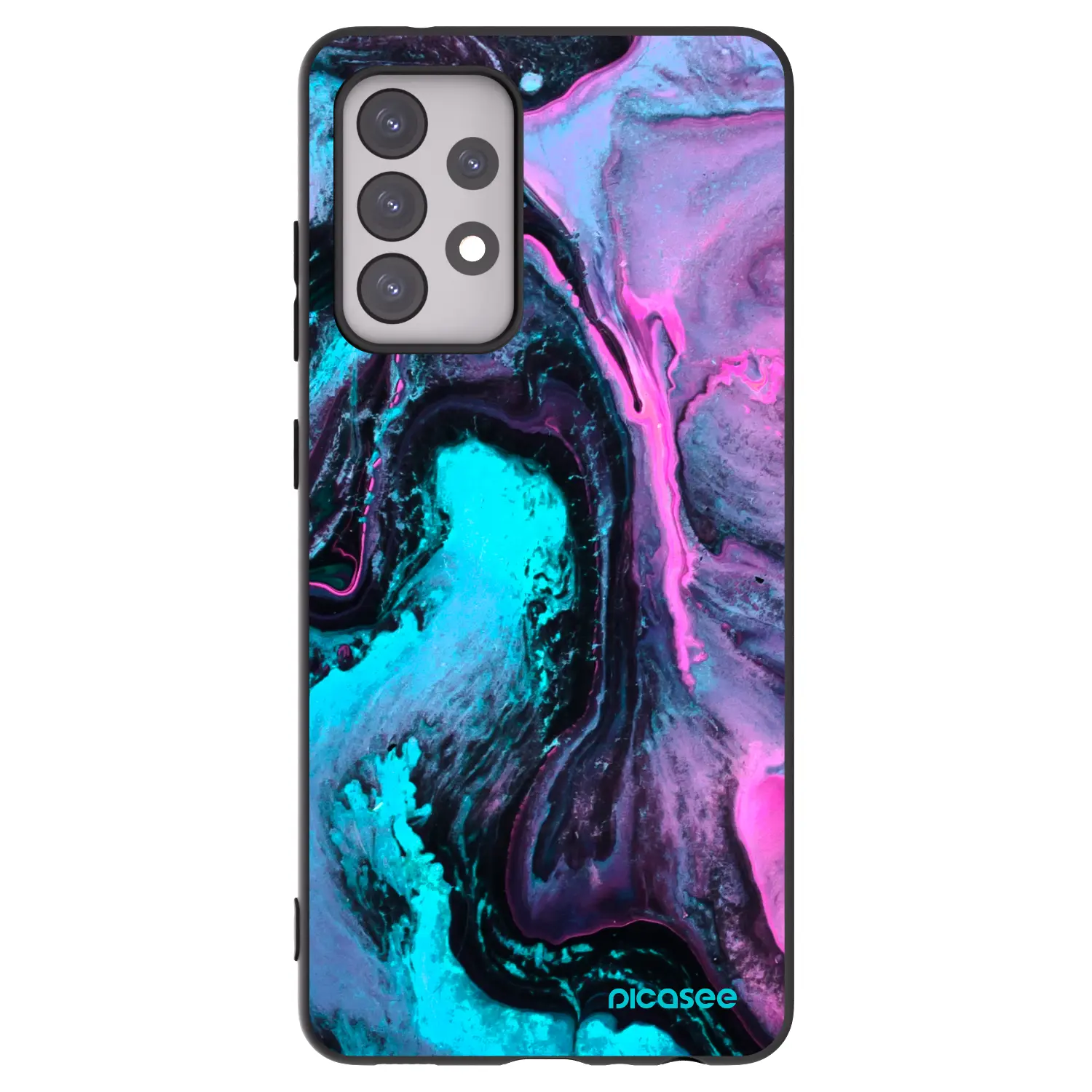 Silikonový černý obal pro Samsung Galaxy A52s 5G A528B - Lean 2