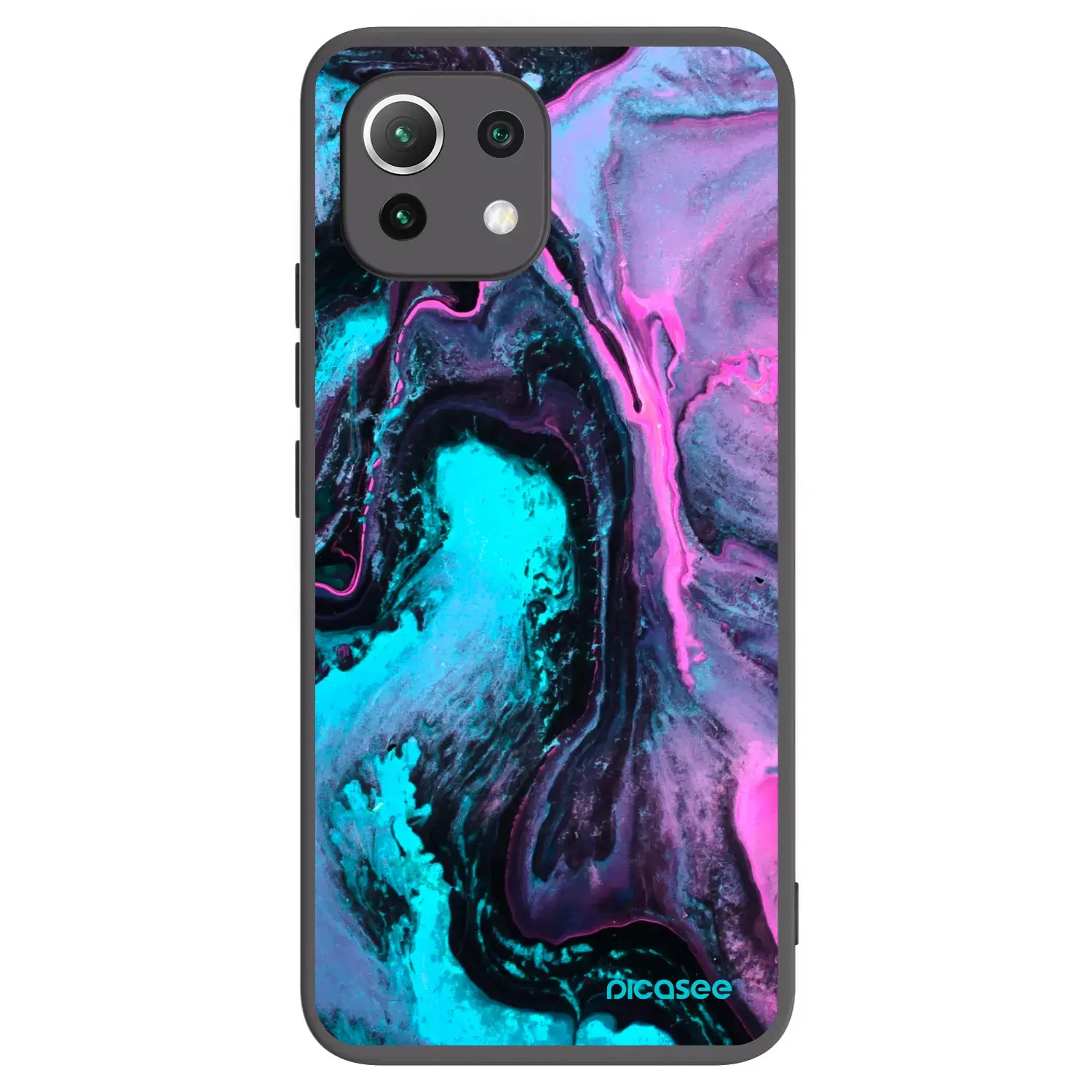 Silikonový černý obal pro Xiaomi 11 Lite 5G NE - Lean 2