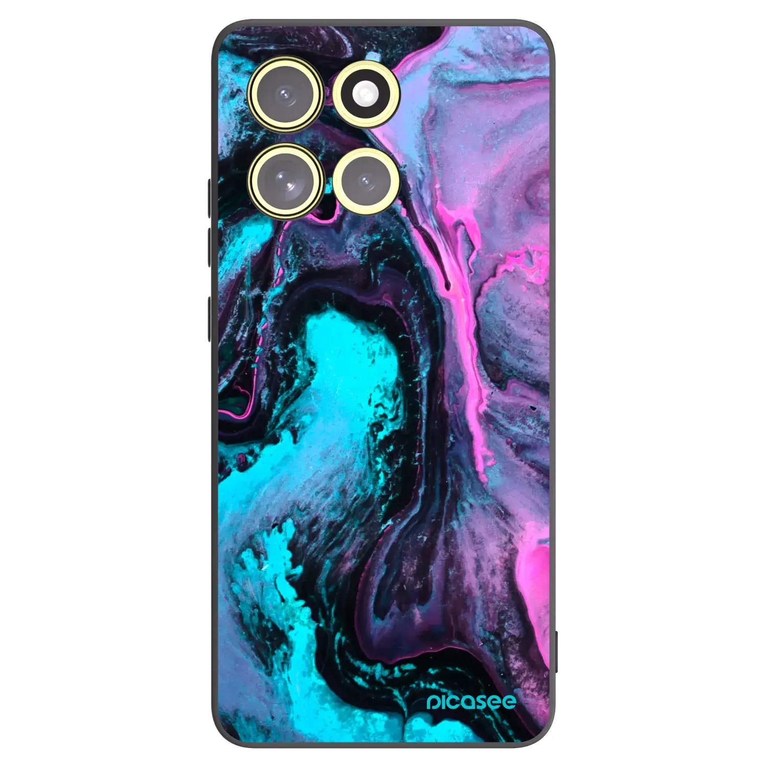 Silikonový černý obal pro Motorola Moto G86 Power 5G - Lean 2