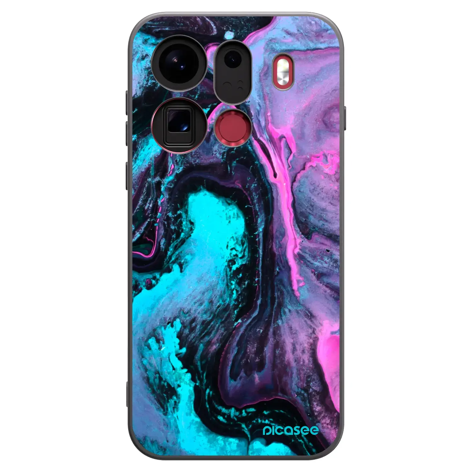 Silikonový černý obal pro OPPO Find X9 Pro - Lean 2