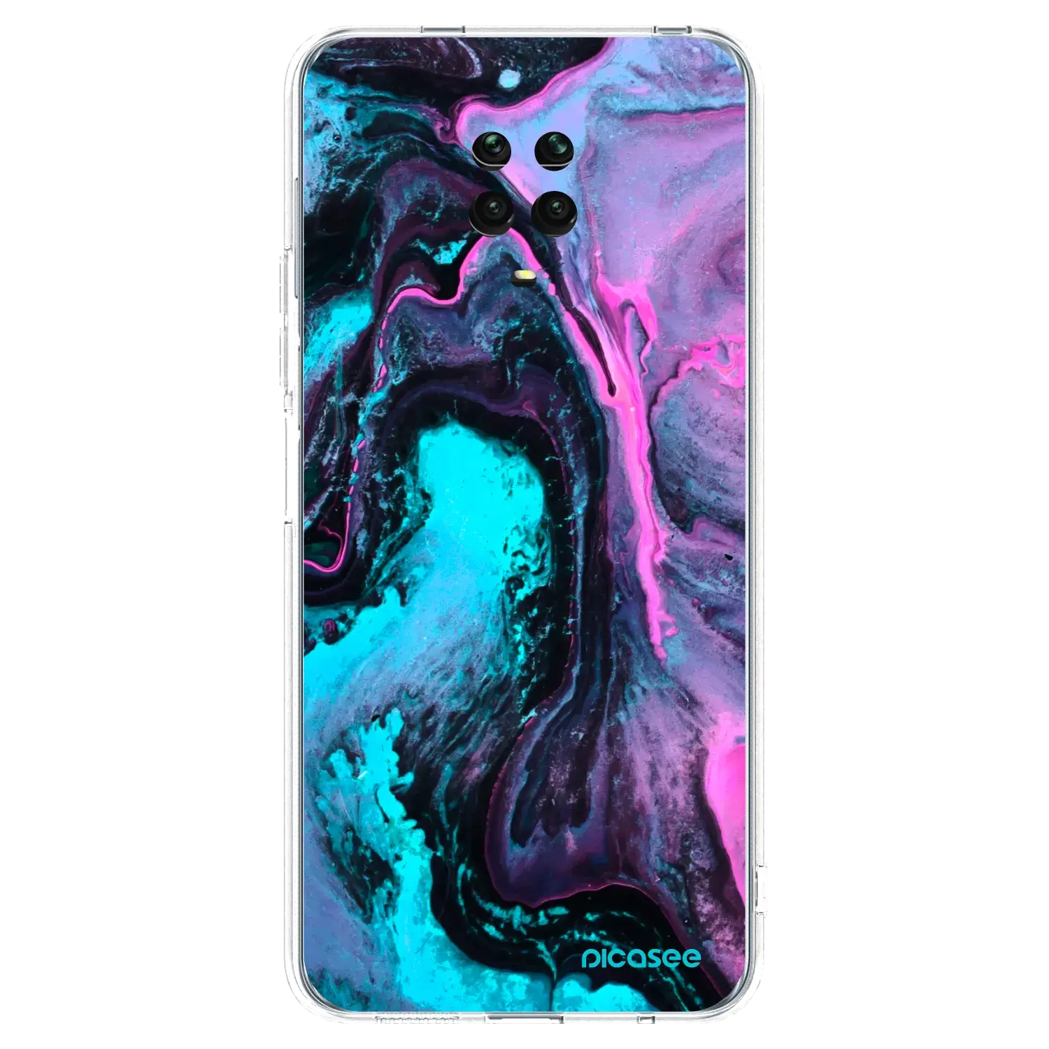 Silikonový průhledný obal pro Xiaomi Redmi Note 9S - Lean 2