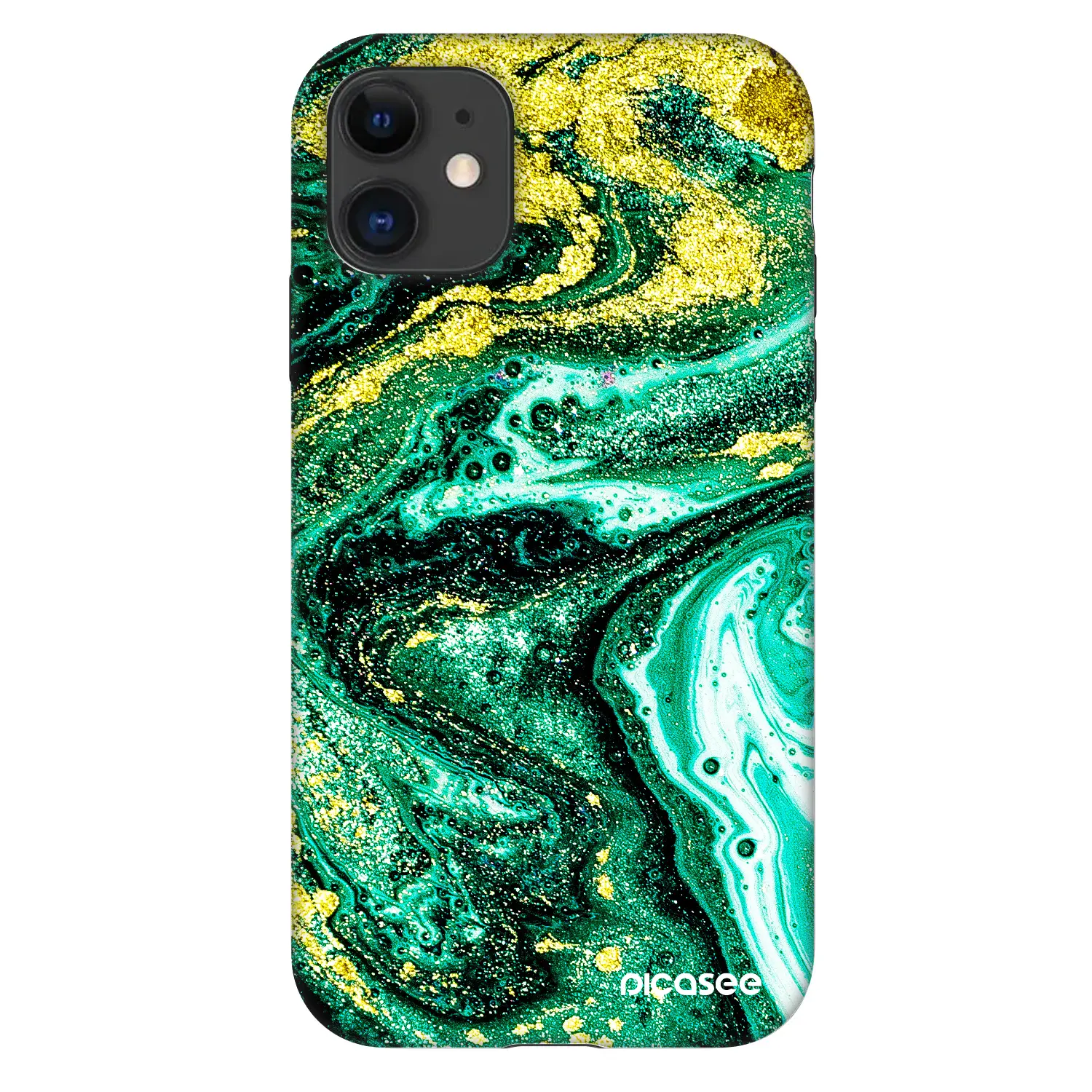 Fashion Case pro Apple iPhone 11 - Green Gold