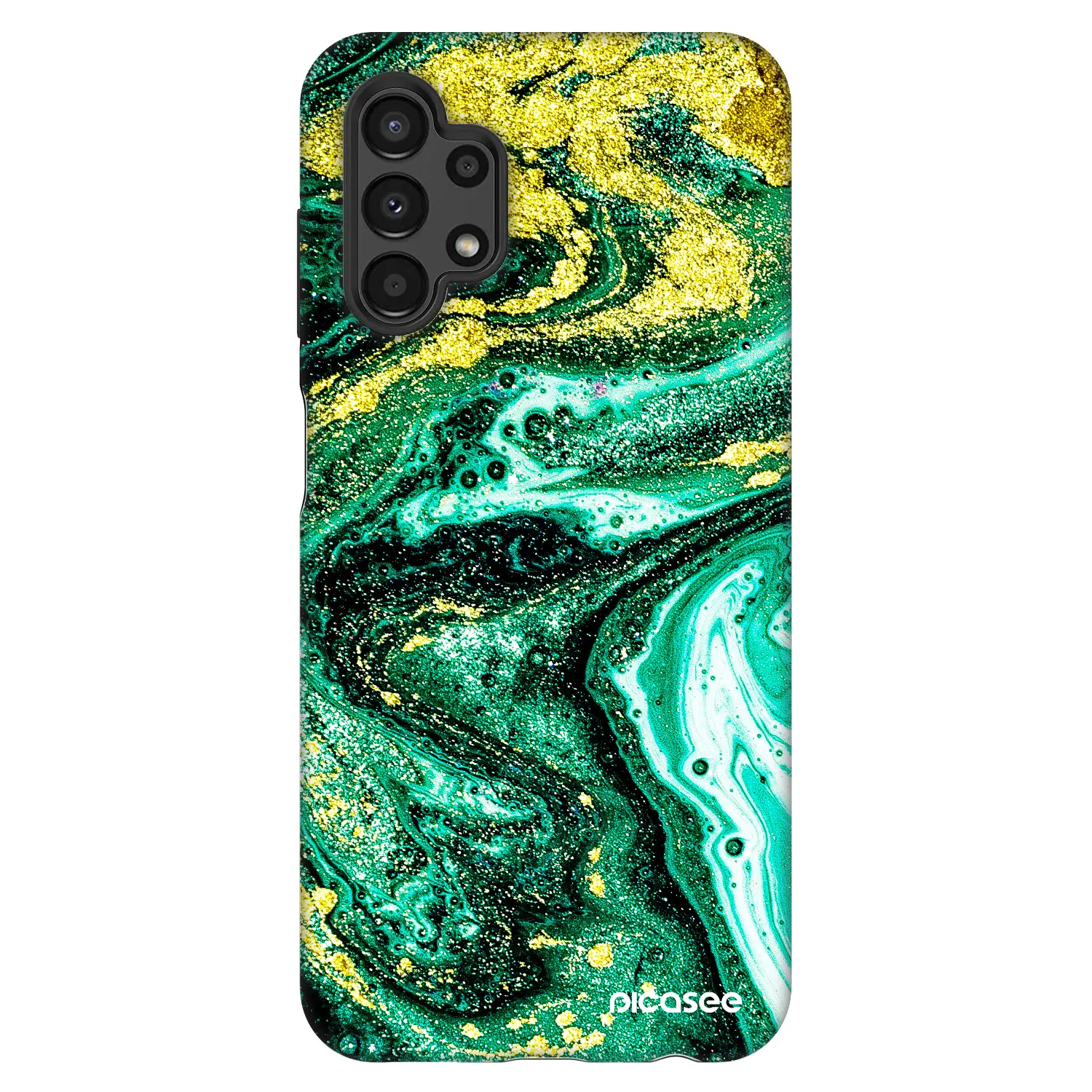 Fashion Case pro Samsung Galaxy A13 4G A135 - Green Gold