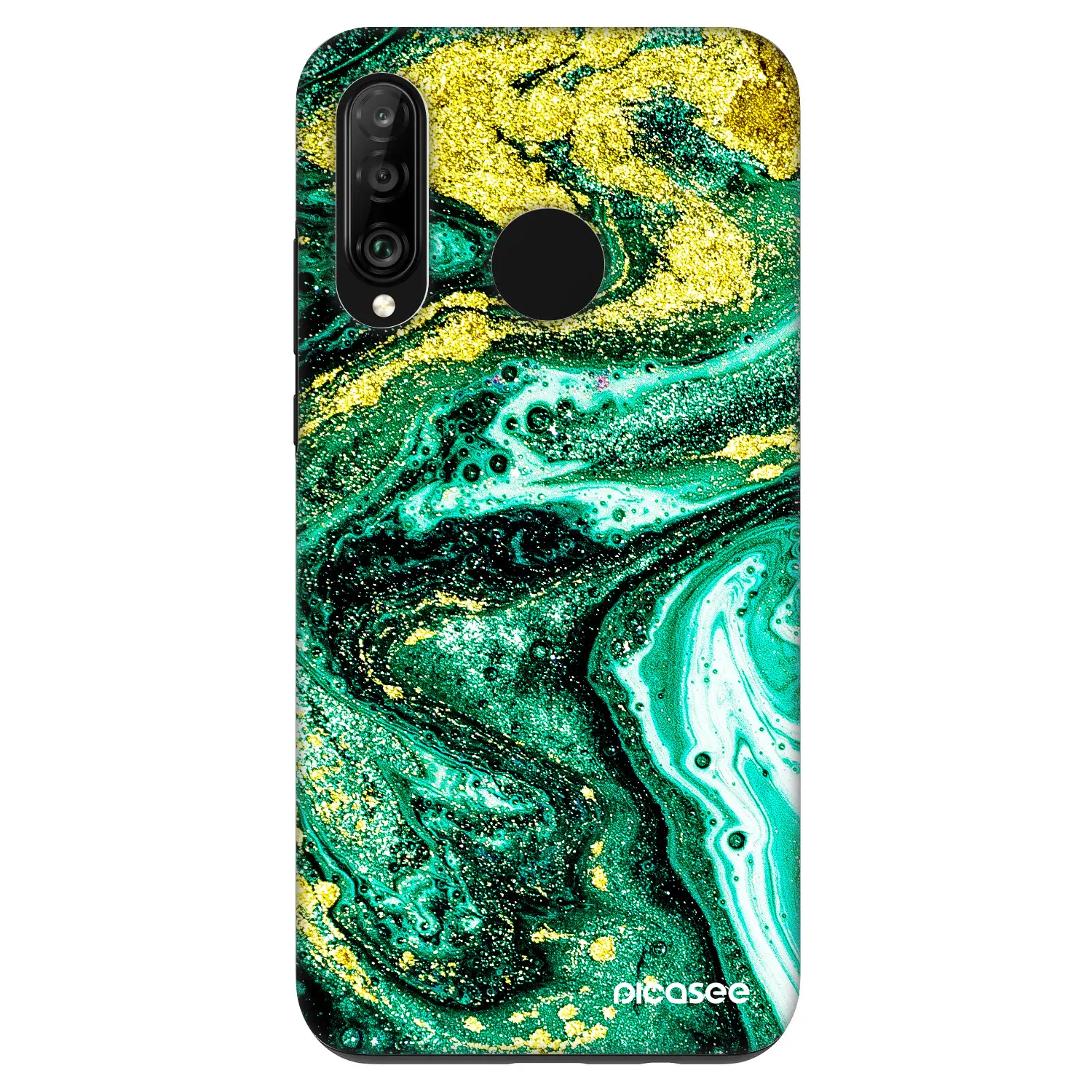 Fashion Case pro Huawei P30 Lite - Green Gold