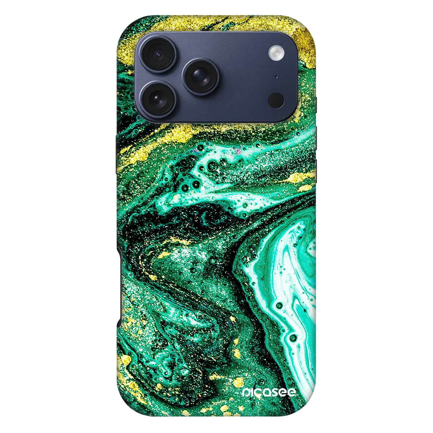 Fashion Case MagSafe Apple iPhone 17 Pro Max - Green Gold