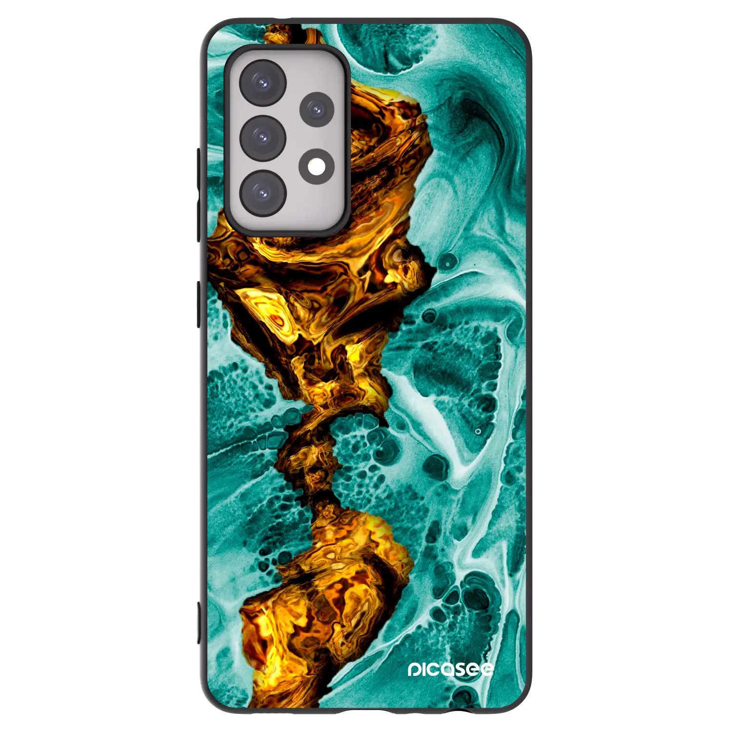 Silikonový černý obal pro Samsung Galaxy A52s 5G A528B - Goldsky