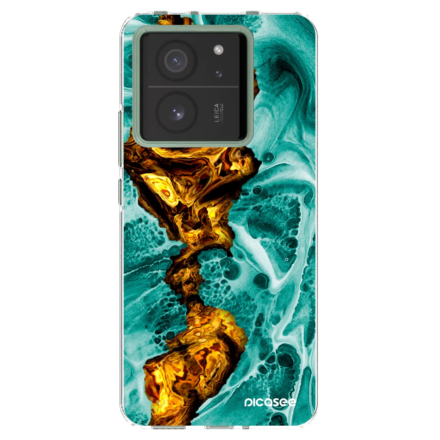 Silikonový průhledný obal pro Xiaomi 13T Pro - Goldsky