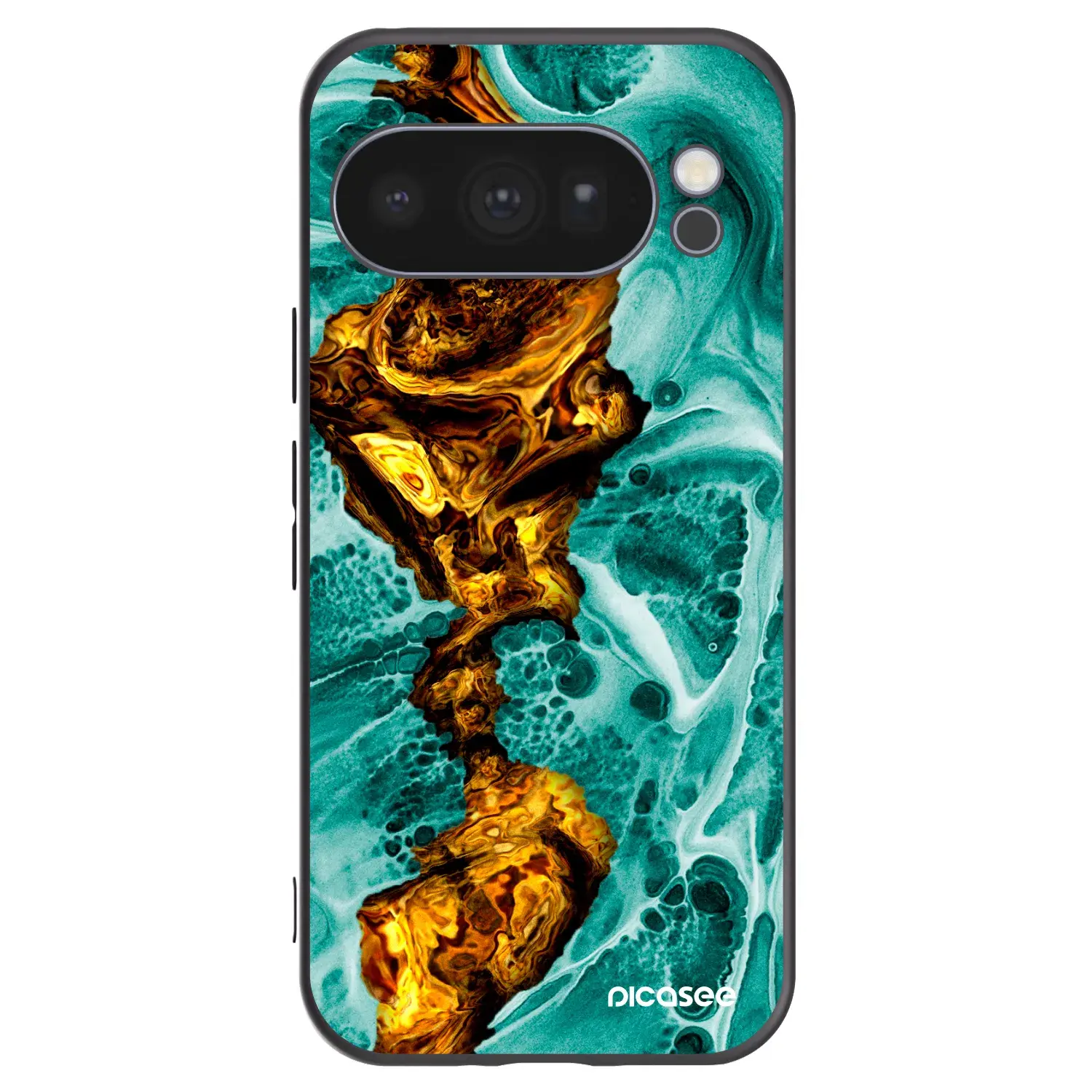 Silikonový černý obal pro Google Pixel 10 Pro - Goldsky