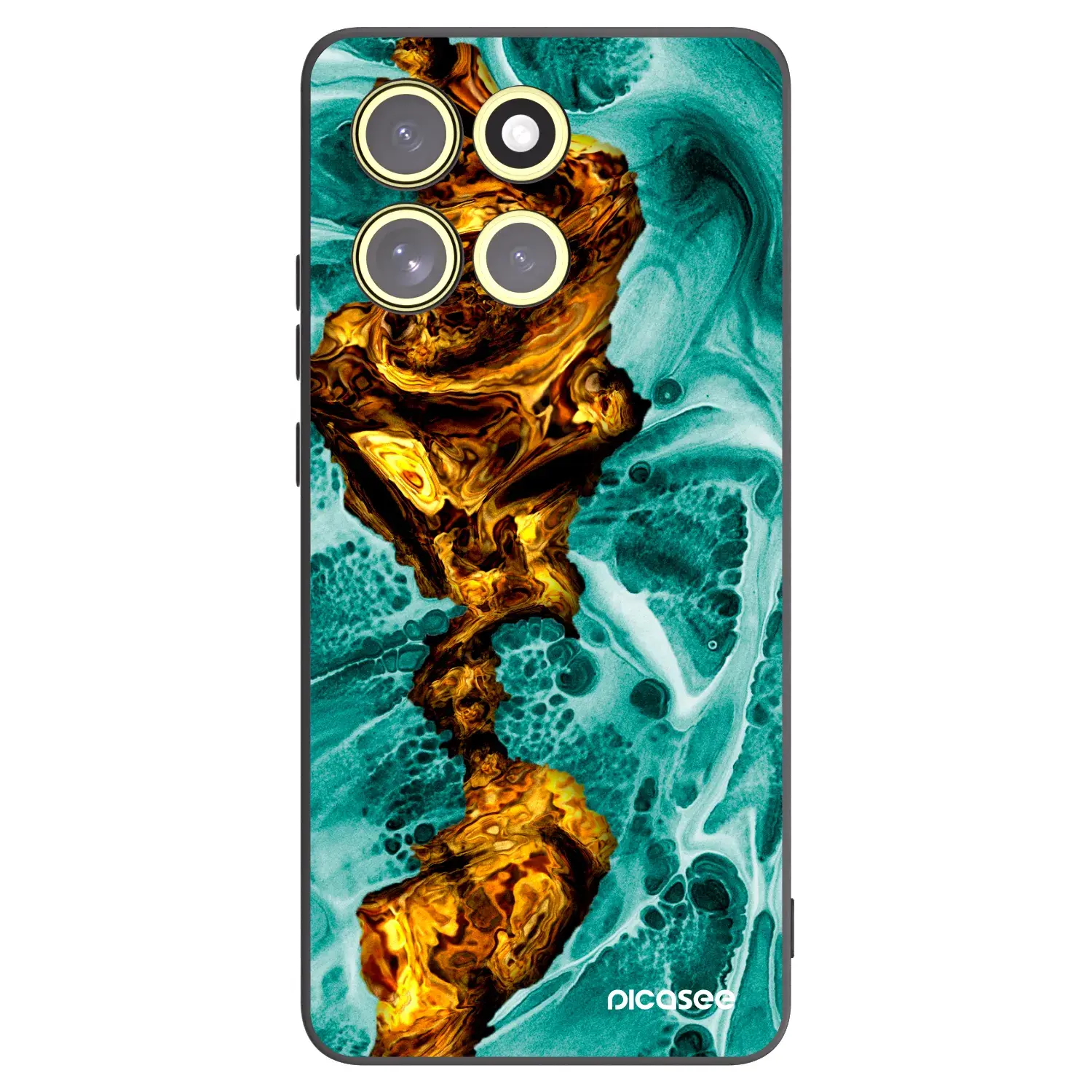 Silikonový černý obal pro Motorola Moto G86 Power 5G - Goldsky