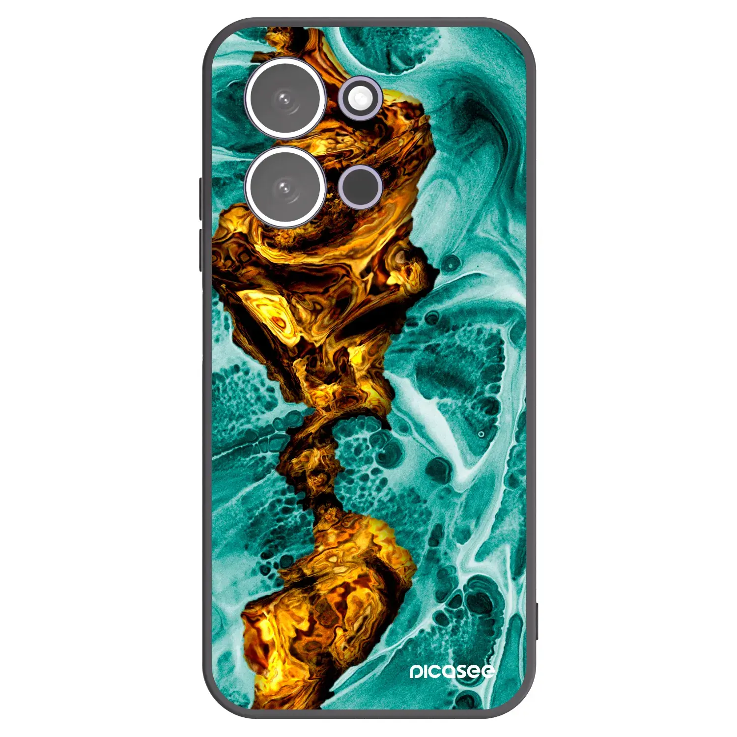 Silikonový černý obal pro Xiaomi Redmi 15C 5G - Goldsky