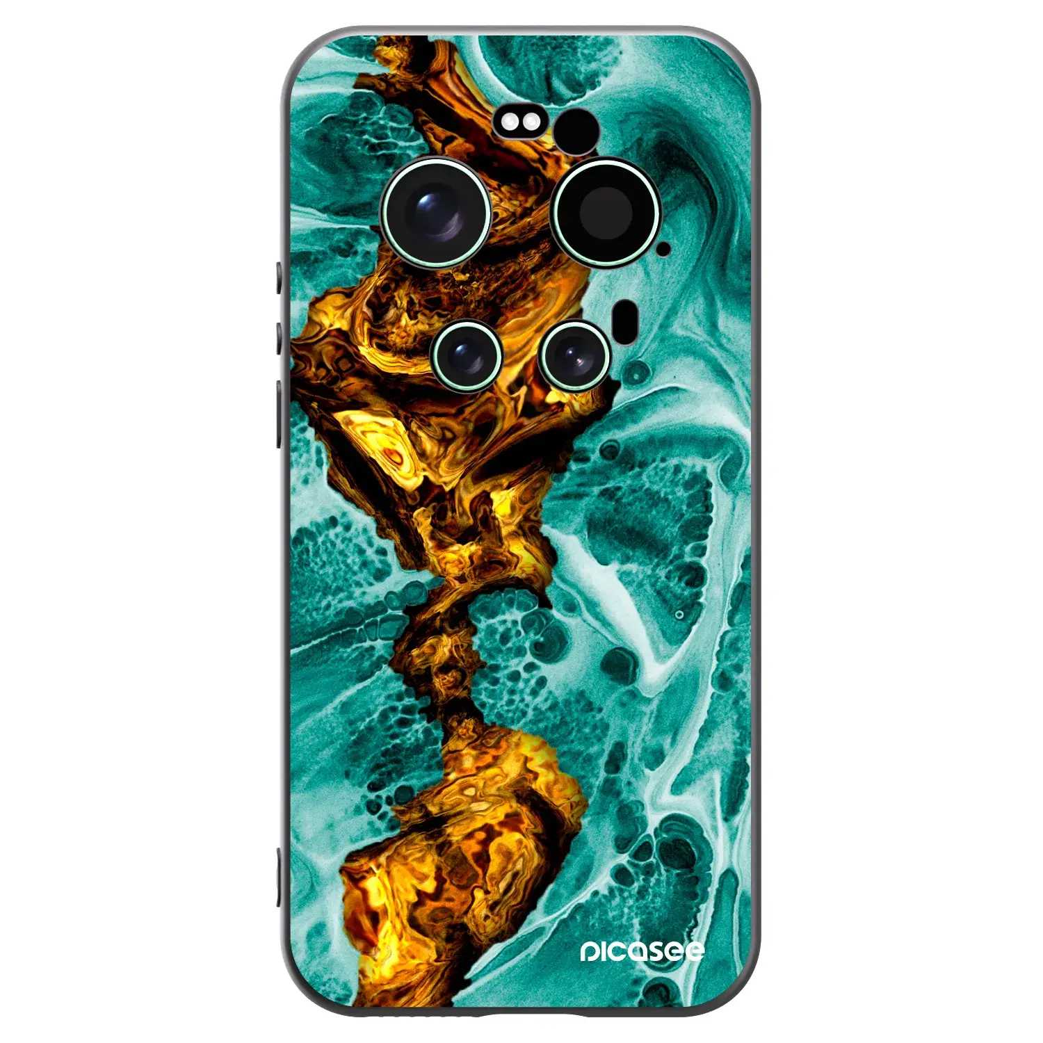 Silikonový černý obal pro Xiaomi 17 Ultra - Goldsky
