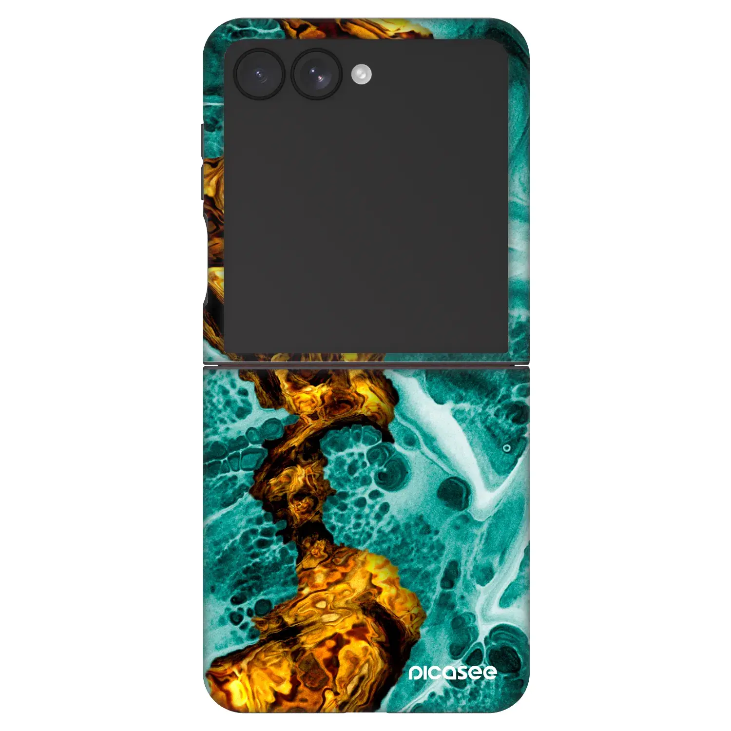 Fashion Case pro Samsung Galaxy Z Flip7 5G - Goldsky