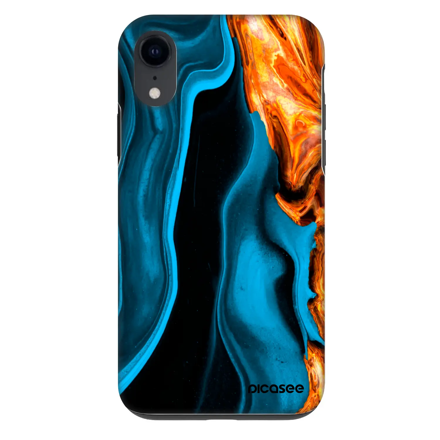 Fashion Case pro Apple iPhone XR - Gold blue