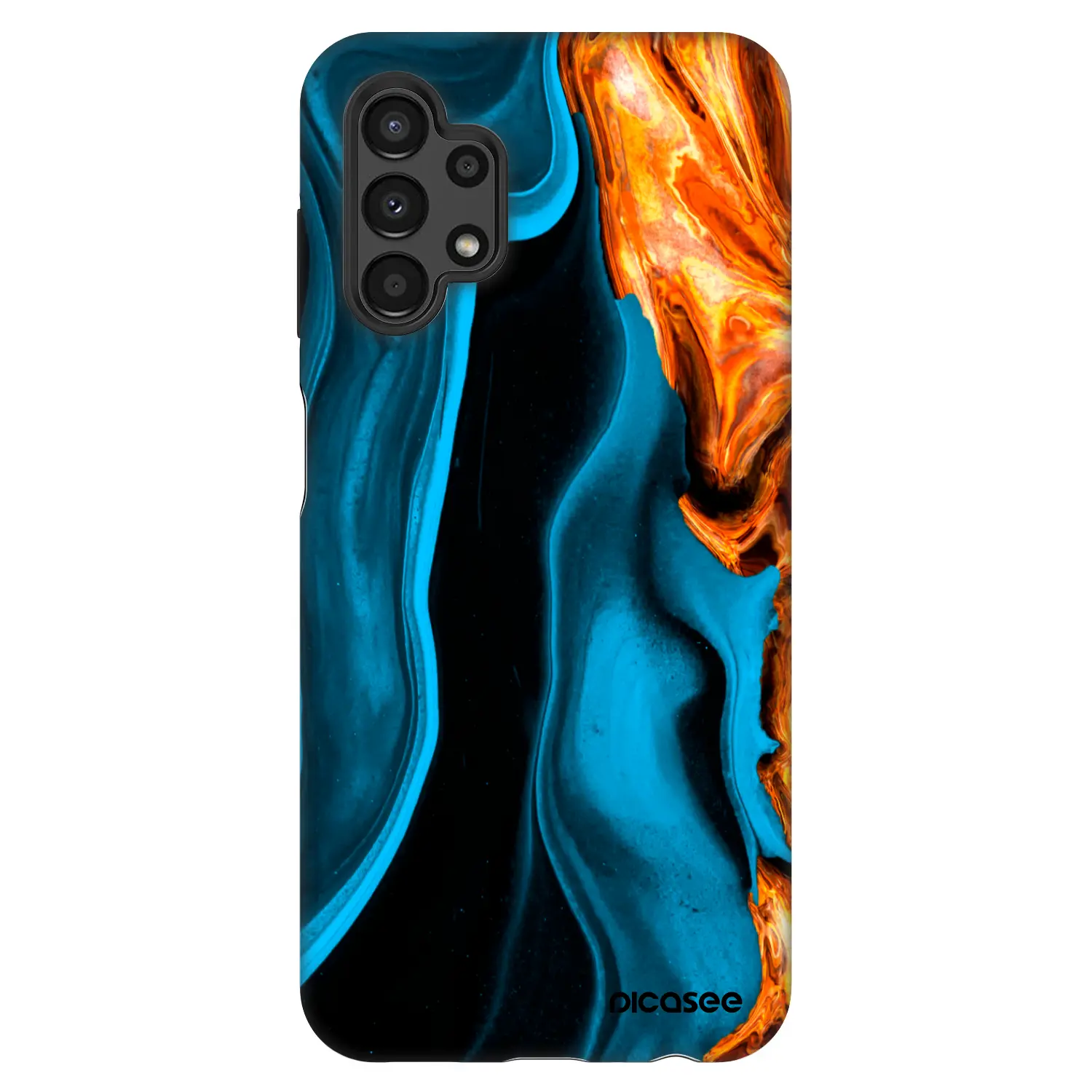 Fashion Case pro Samsung Galaxy A13 4G A135 - Gold blue