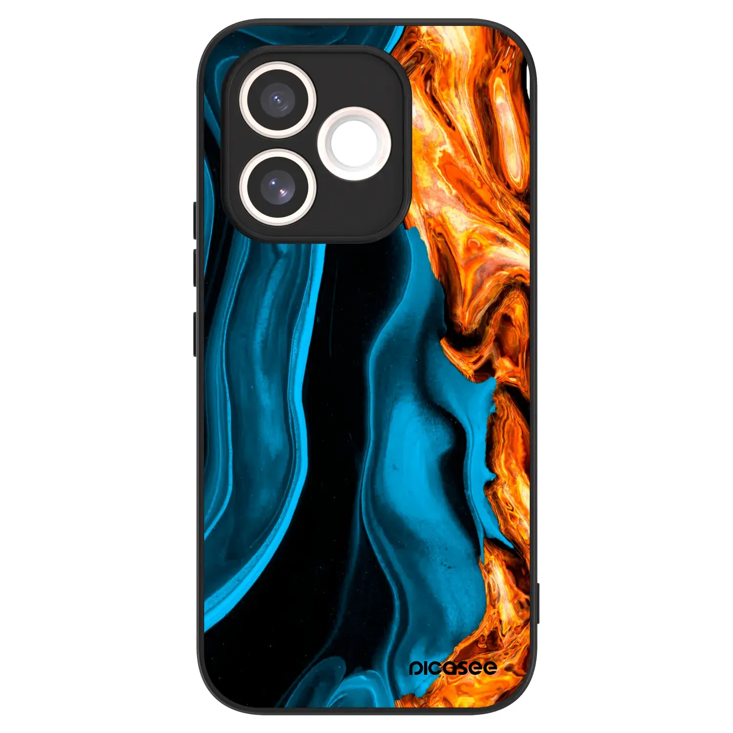 ULTIMATE CASE pro Honor 600 Lite - Gold blue