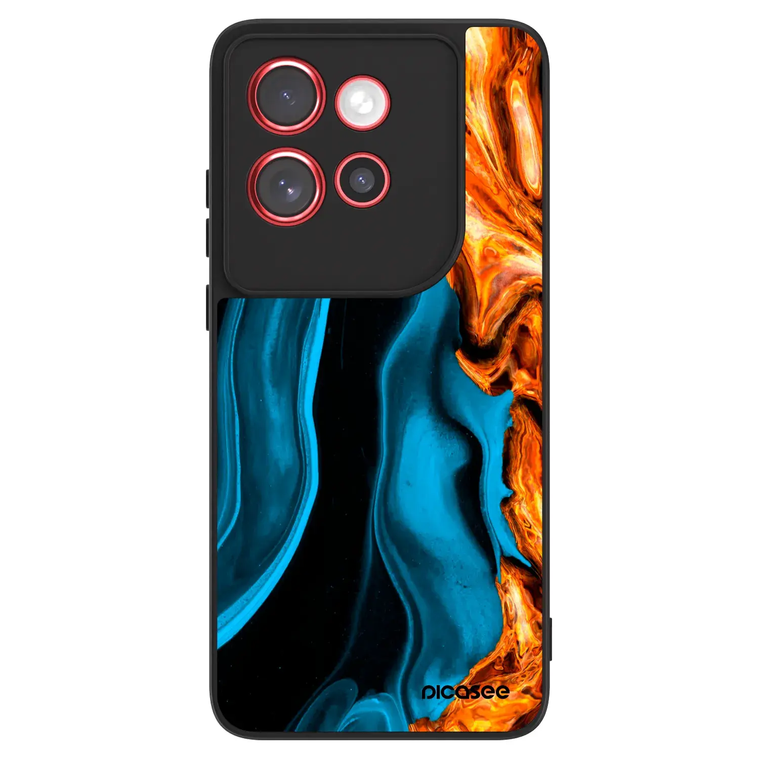 ULTIMATE CASE pro Motorola Edge 60 Neo 5G - Gold blue