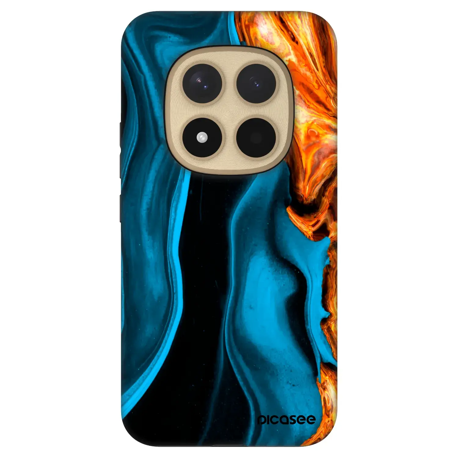 Fashion Case pro Xiaomi Redmi Note 15 Pro+ - Gold blue
