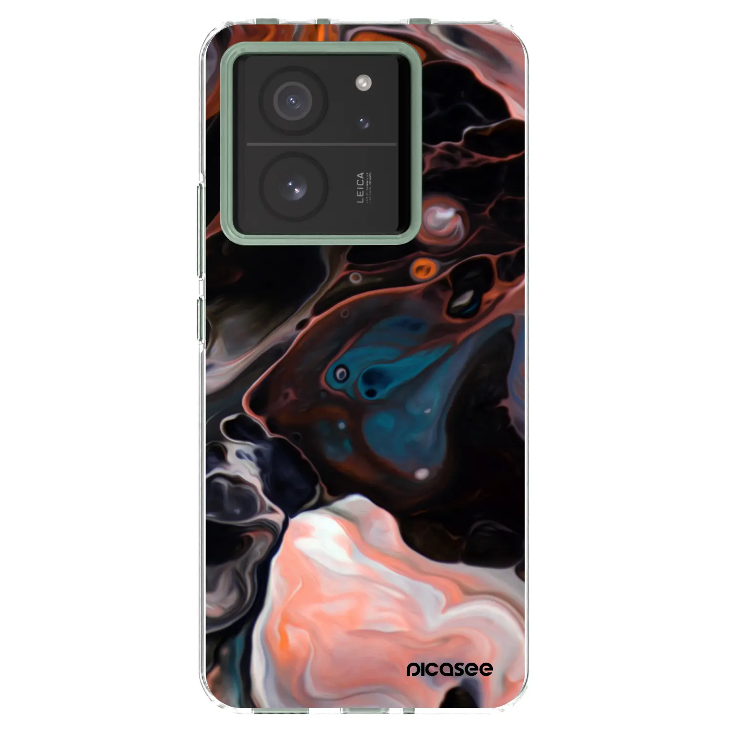 Silikonový průhledný obal pro Xiaomi 13T Pro - Cream