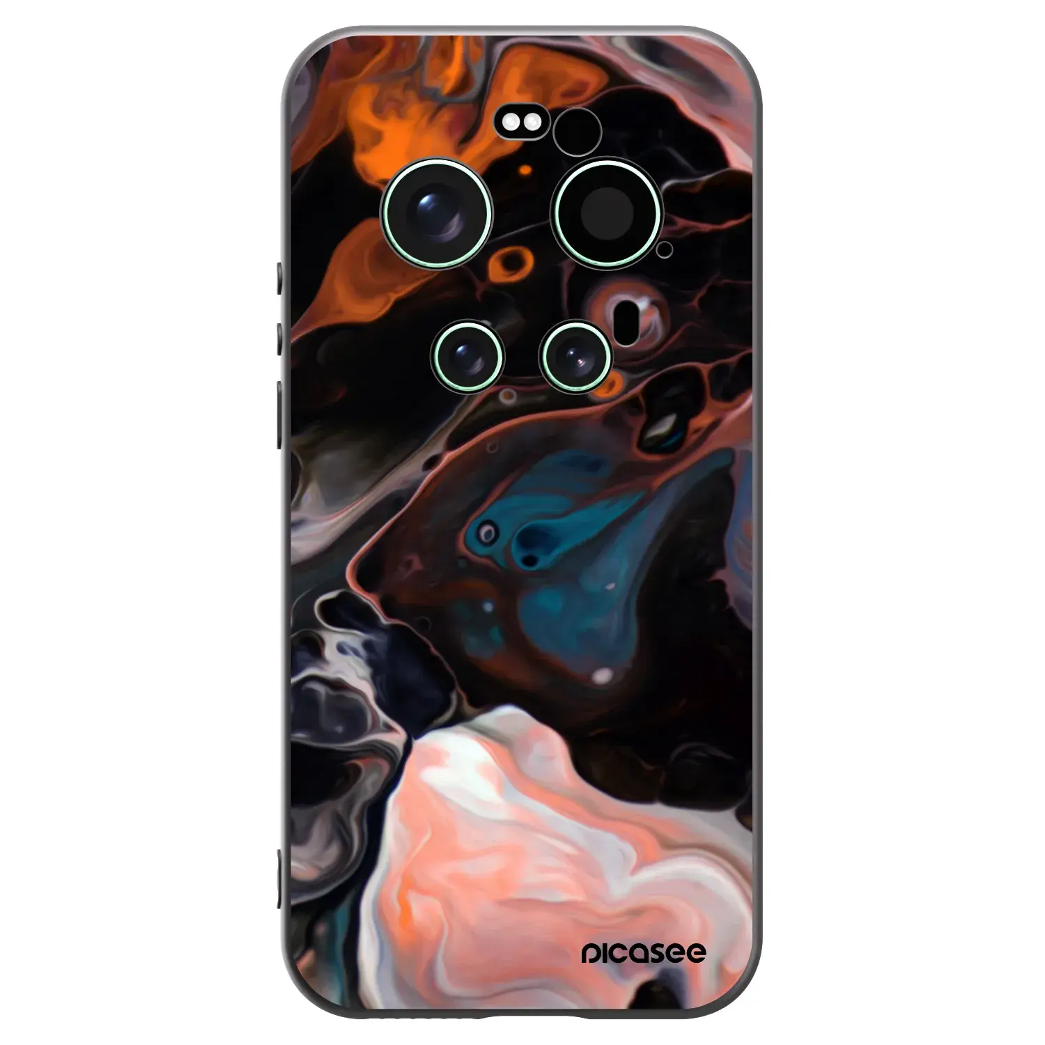 Silikonový černý obal pro Xiaomi 17 Ultra - Cream