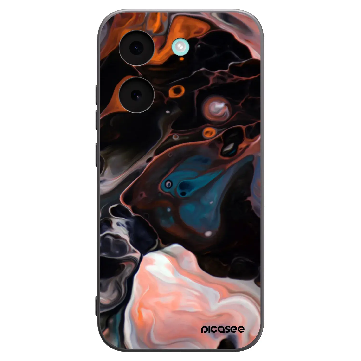 Silikonový černý obal pro Xiaomi Poco X8 Pro - Cream