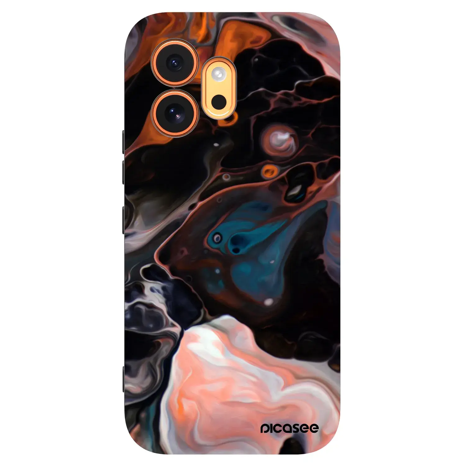 Silikonový černý obal pro Honor 600 - Cream