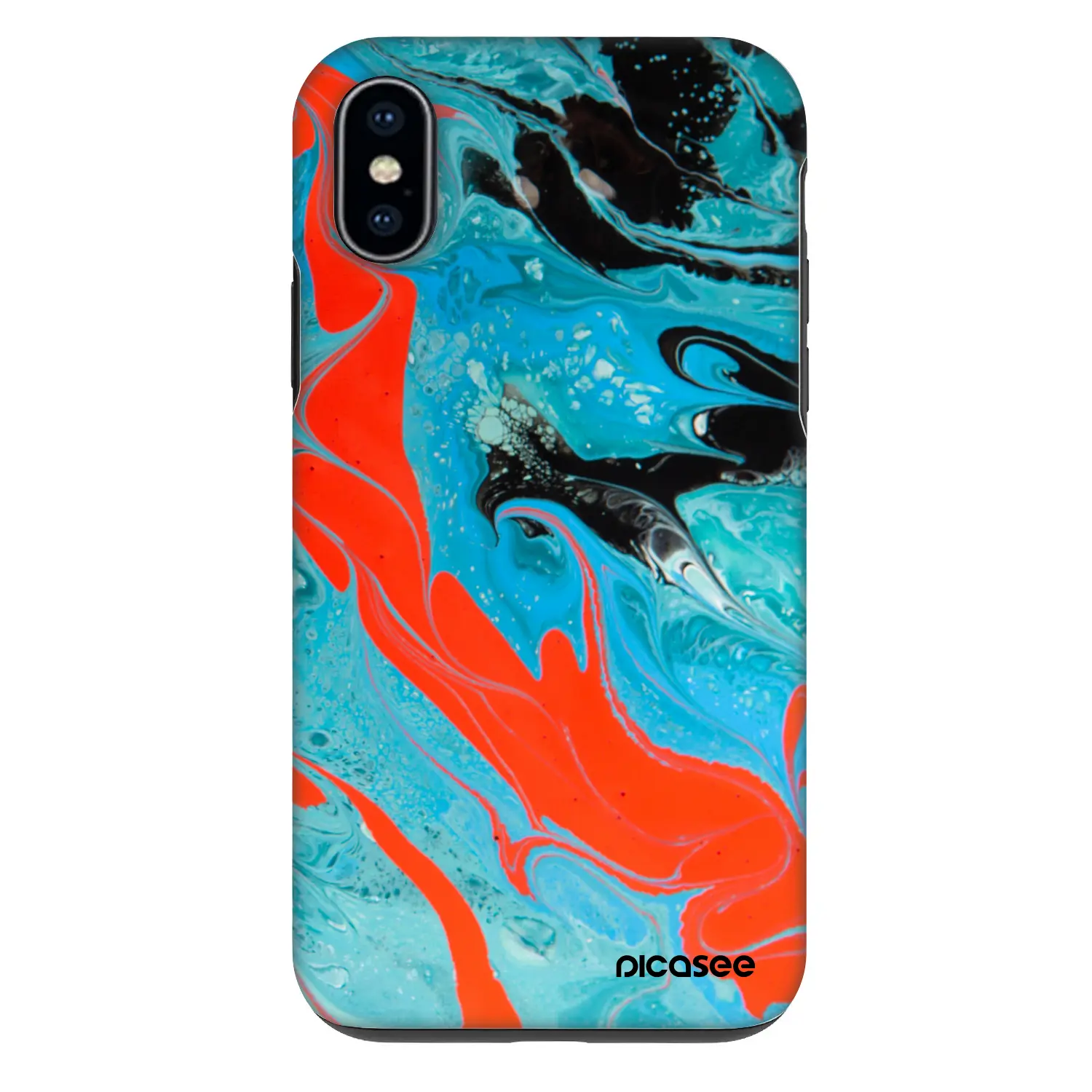 Fashion Case pro Apple iPhone X/XS - Blue Magma