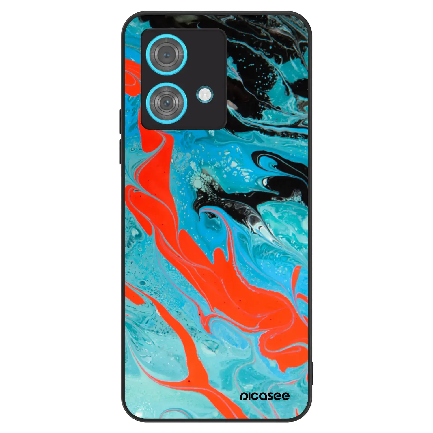 ULTIMATE CASE pro Motorola Edge 40 Neo - Blue Magma