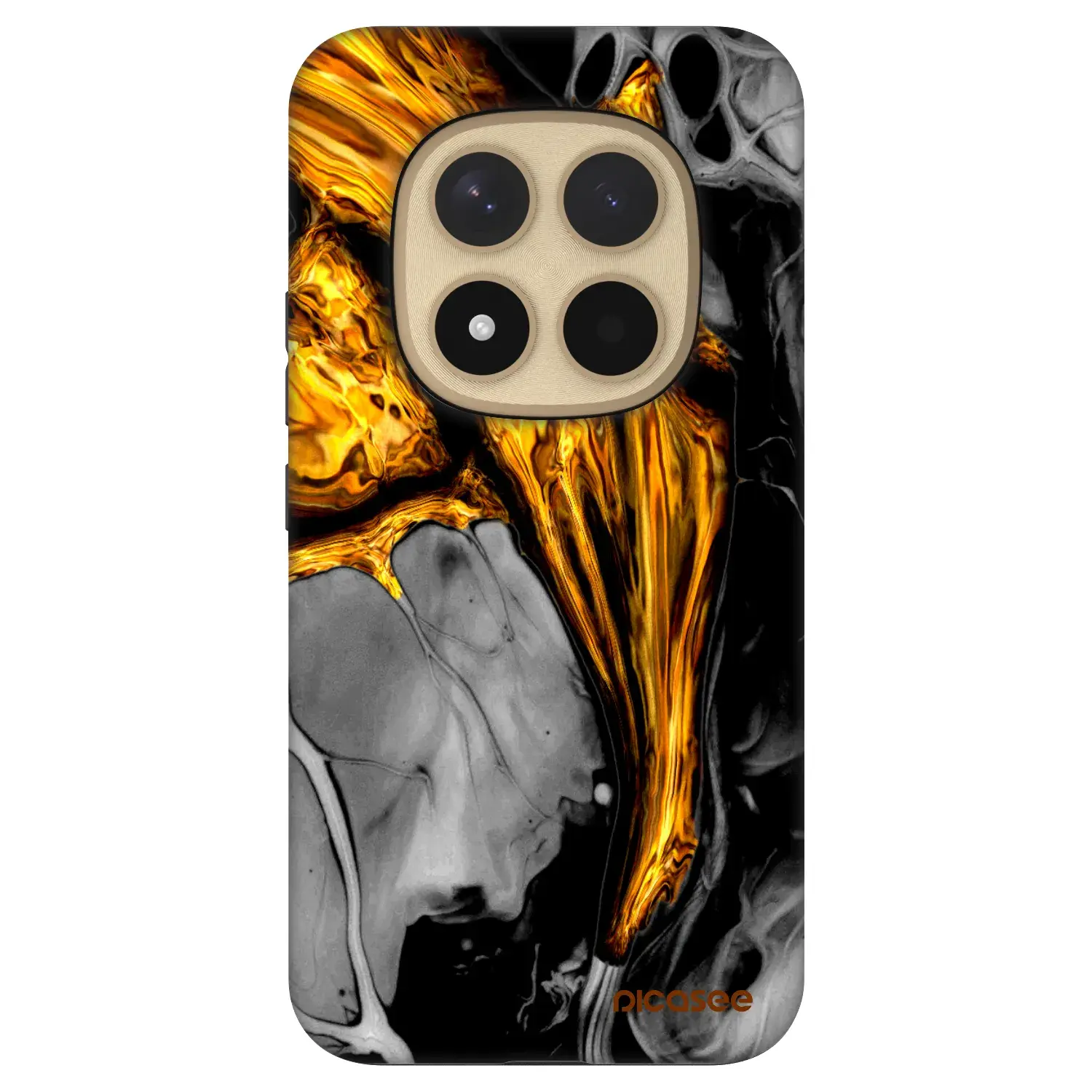 Fashion Case pro Xiaomi Redmi Note 15 Pro+ - Black Gold