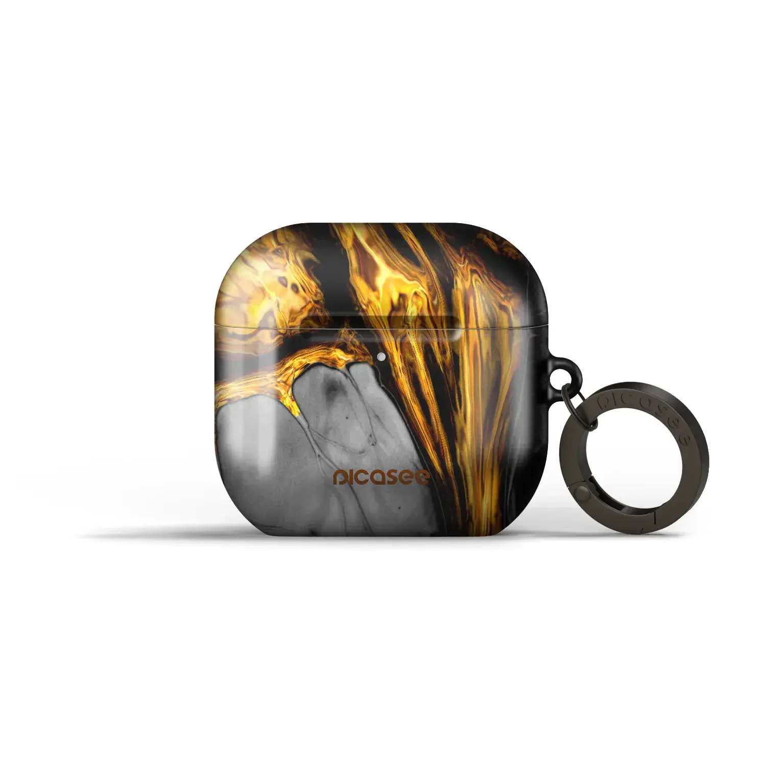 Obal pro Apple AirPods 5 - Black Gold