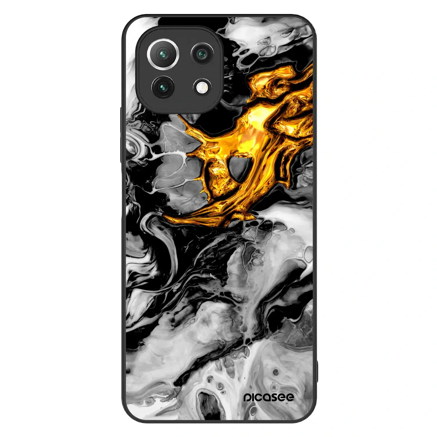 ULTIMATE CASE pro Xiaomi 11 Lite 5G NE - Black Gold 2