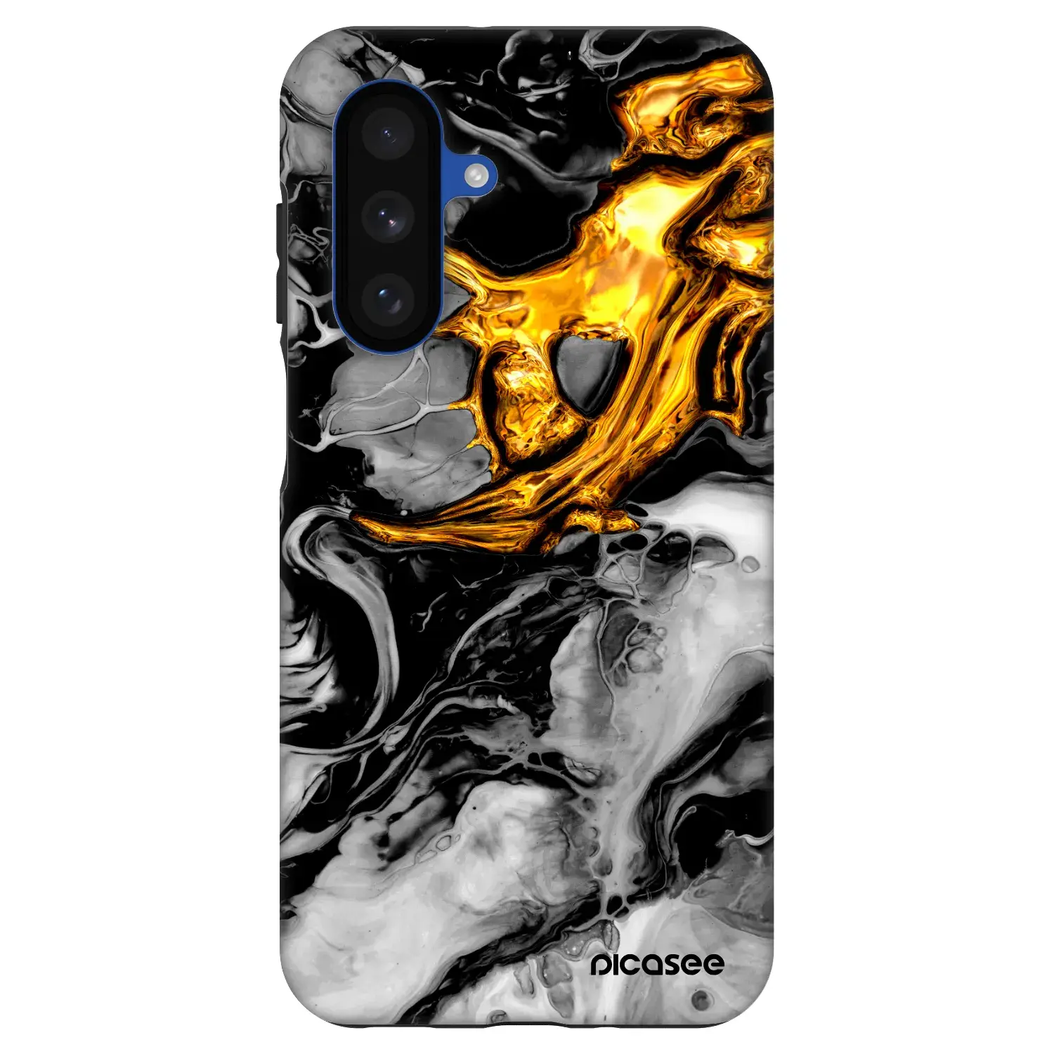 Fashion Case pro Samsung Galaxy A17 5G - Black Gold 2