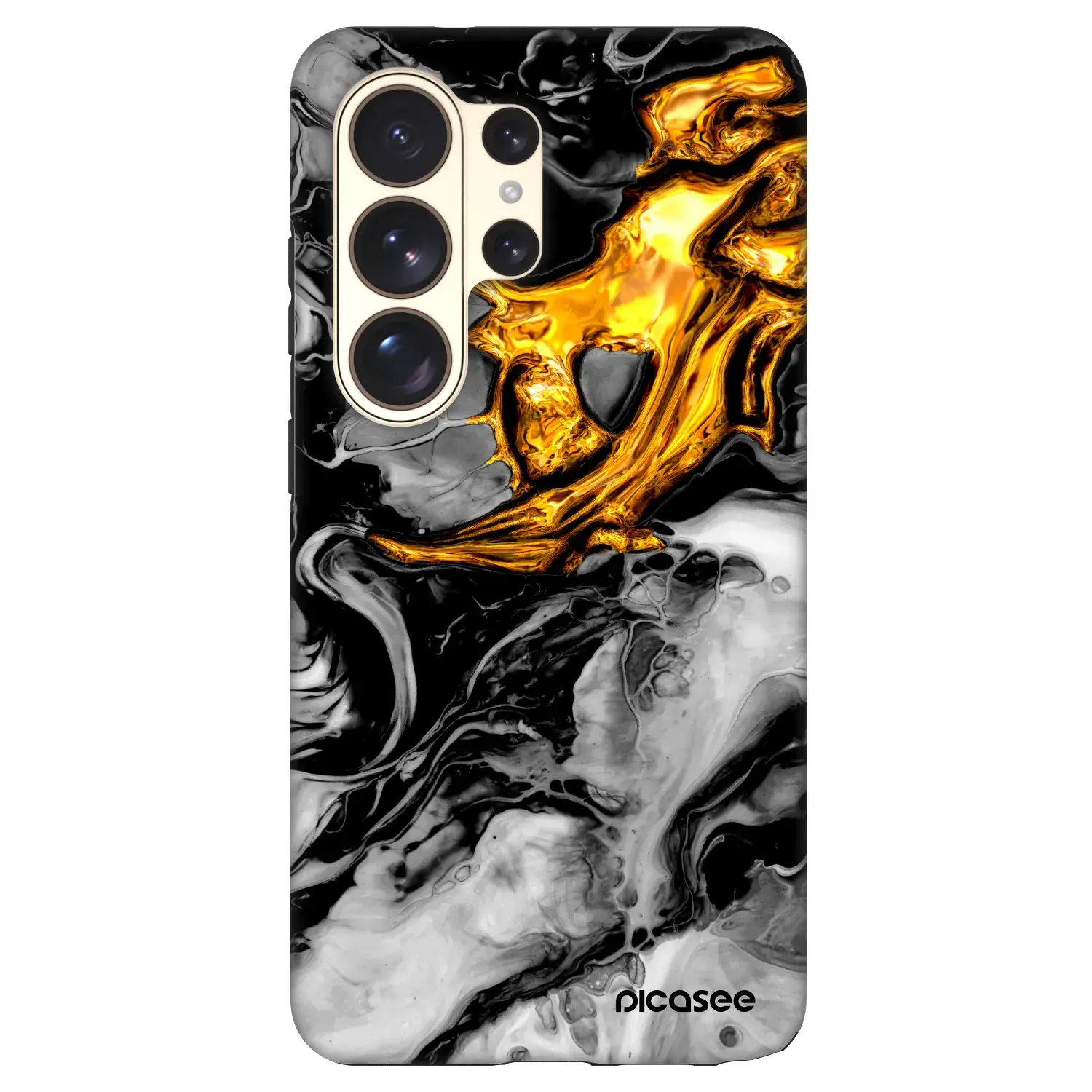 Fashion Case PowerShare pro Samsung Galaxy S26 Ultra - Black Gold 2