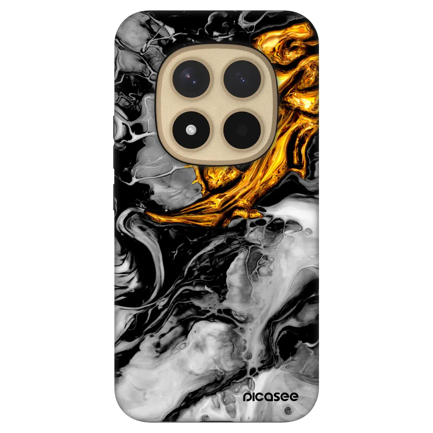 Fashion Case pro Xiaomi Redmi Note 15 Pro+ - Black Gold 2