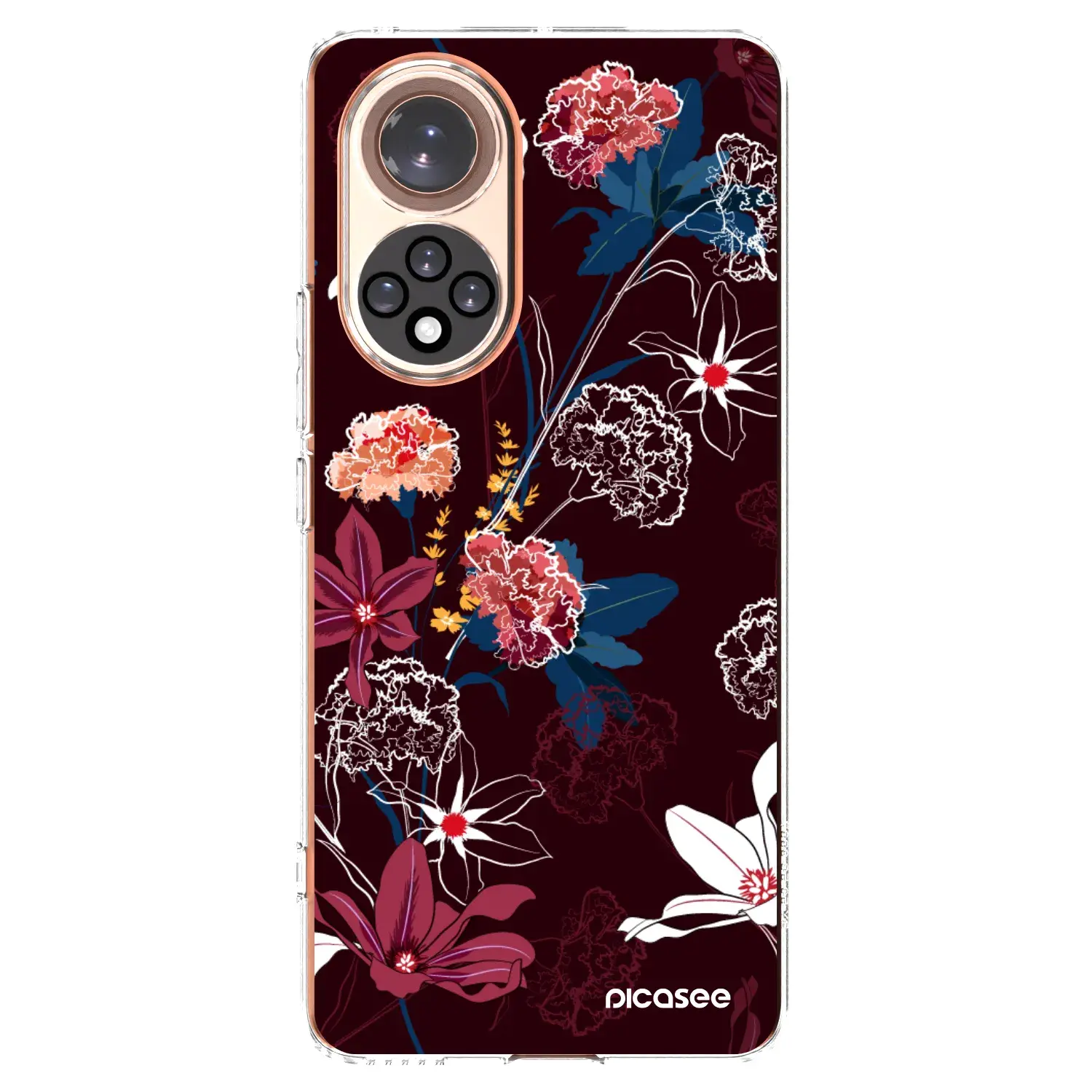 Silikonový průhledný obal pro Huawei Nova 9 - Dark Meadow
