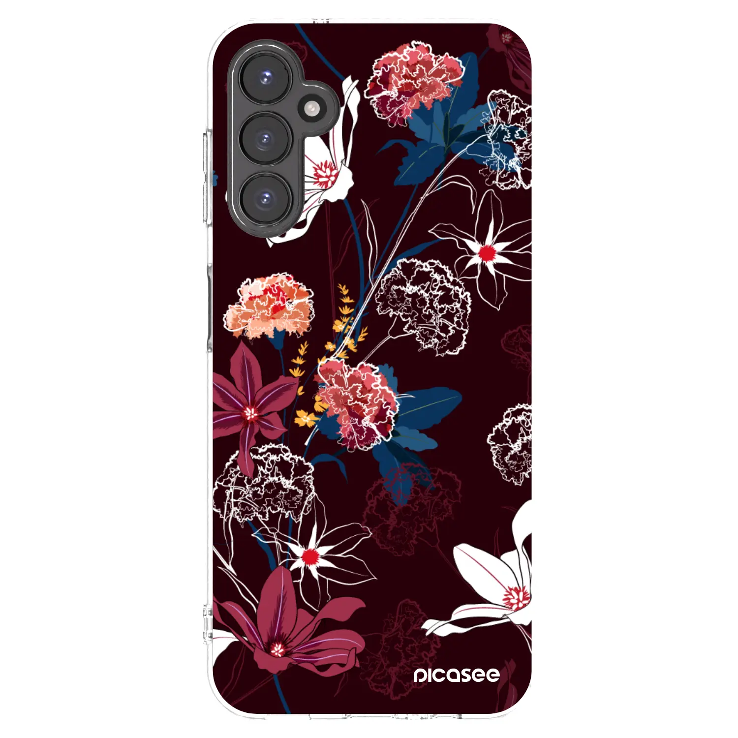 Silikonový průhledný obal pro Samsung Galaxy A14 5G A146P - Dark Meadow