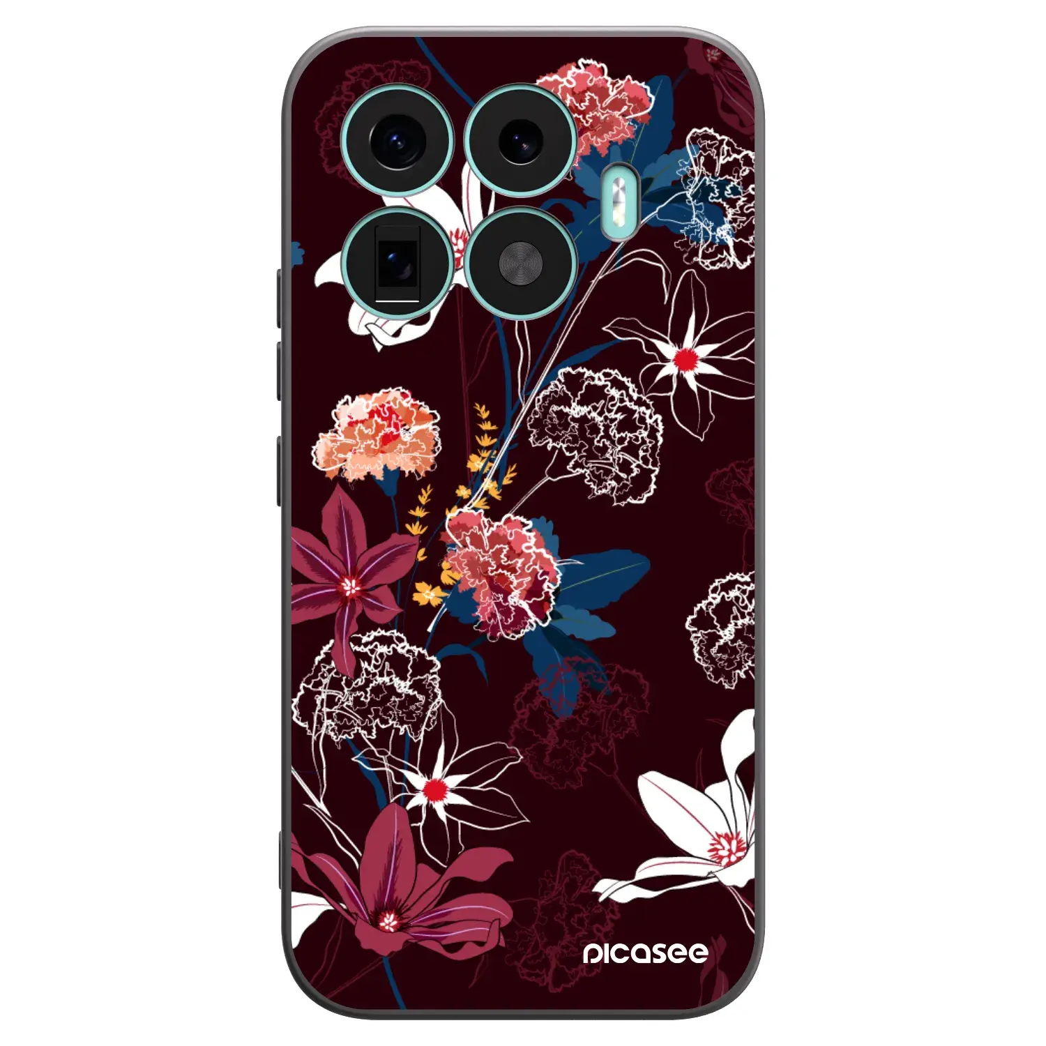 Silikonový černý obal pro Xiaomi 17T - Dark Meadow