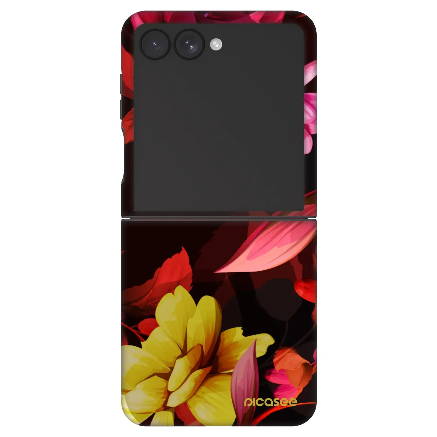 Fashion Case pro Samsung Galaxy Z Flip7 5G - Dark Peonny