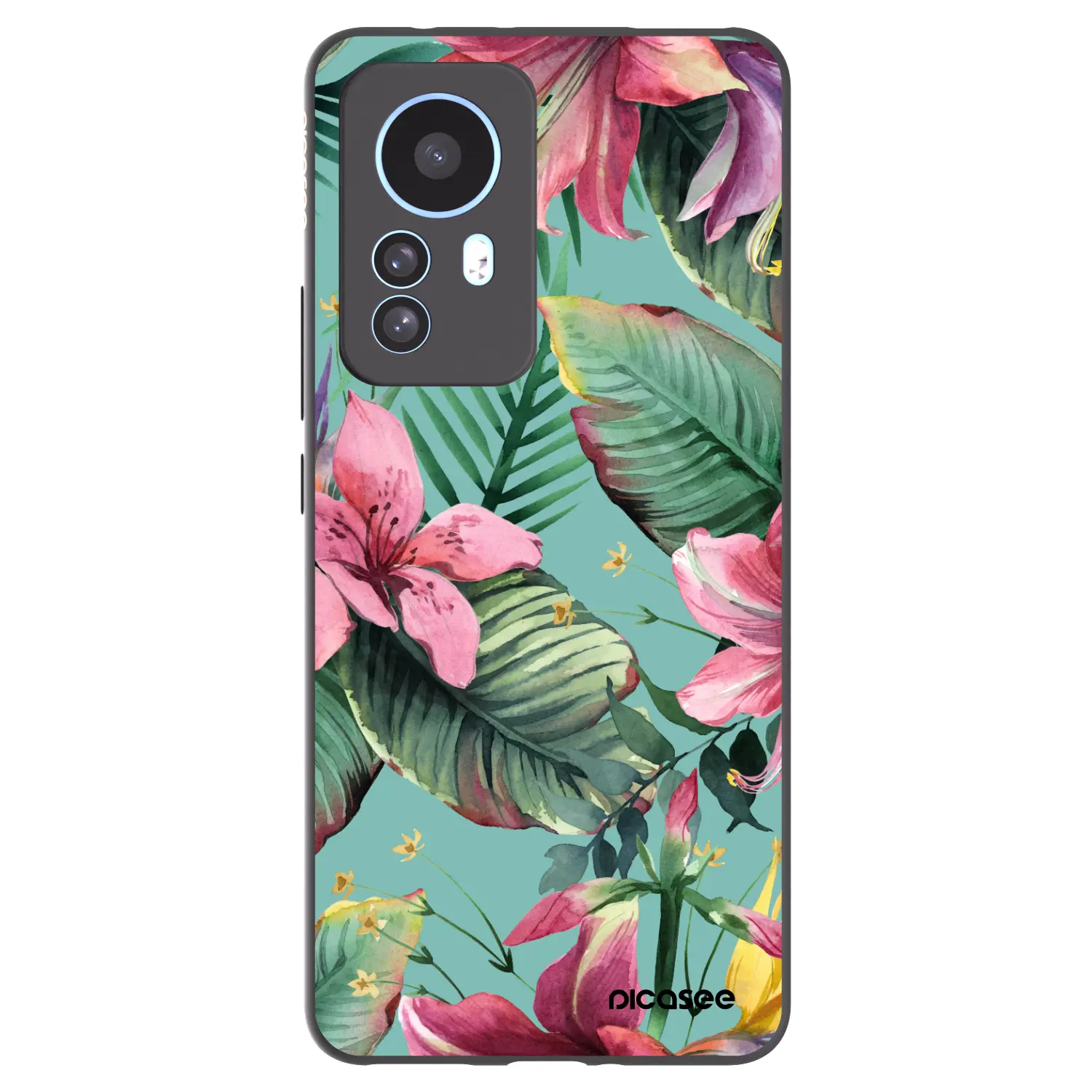 Silikonový černý obal pro Xiaomi 12T Pro - Hawaii