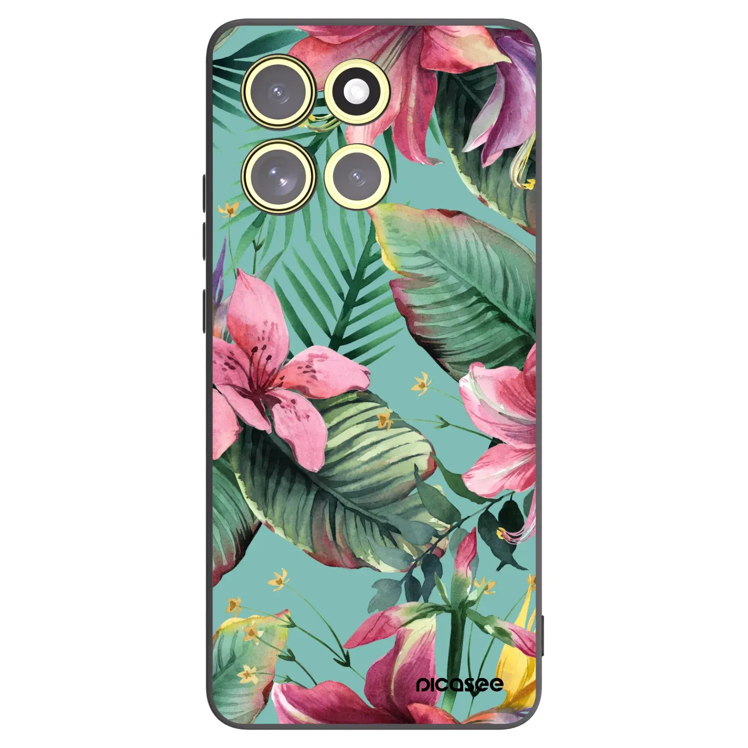 Silikonový černý obal pro Motorola Moto G86 Power 5G - Hawaii