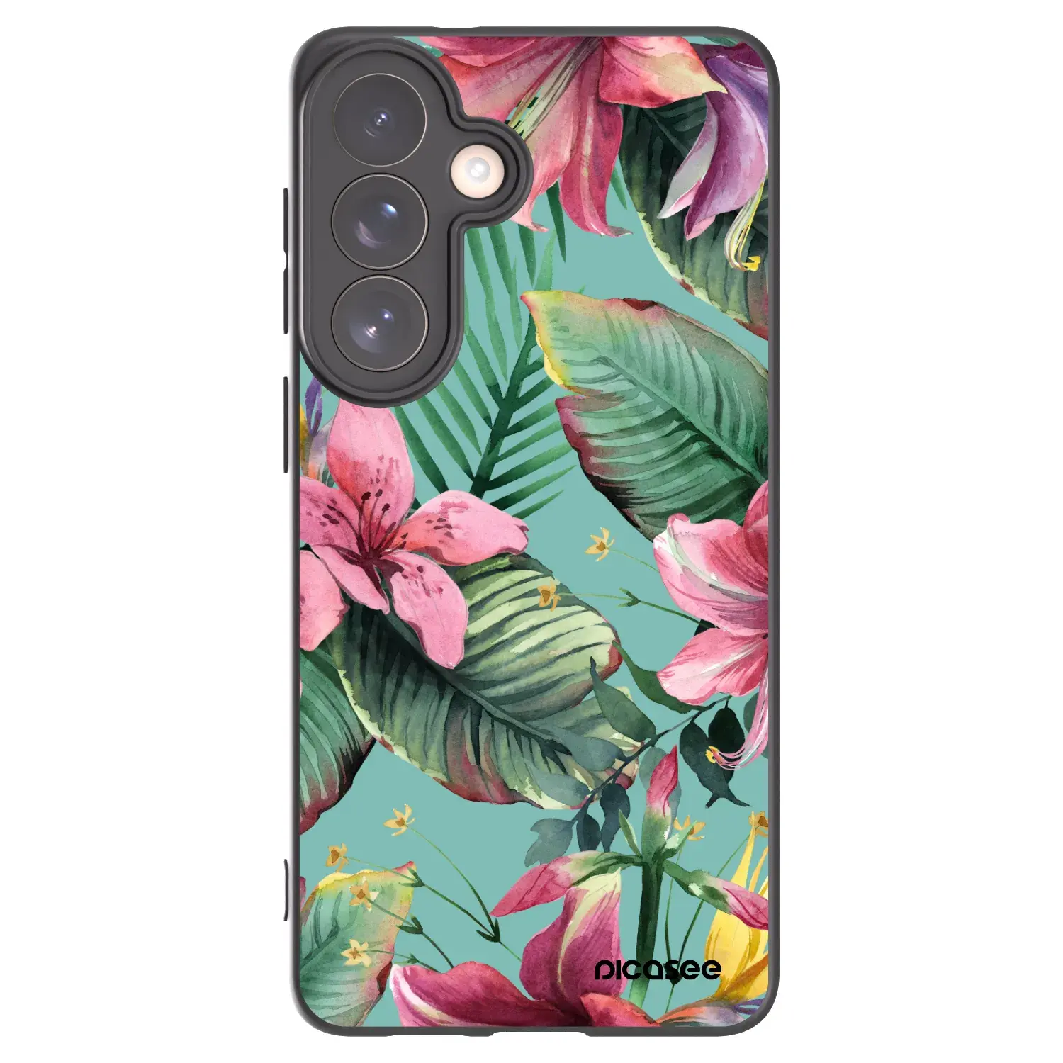 Silikonový černý obal pro Samsung Galaxy S26+ - Hawaii