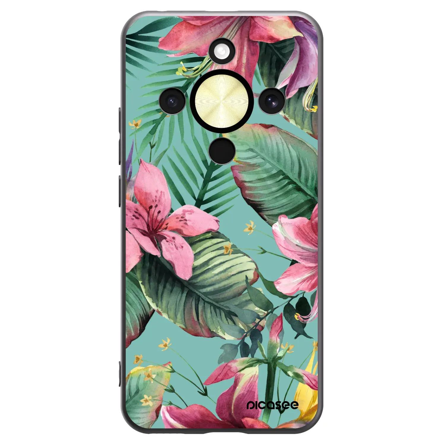 Silikonový černý obal pro Honor Magic8 Lite 5G - Hawaii