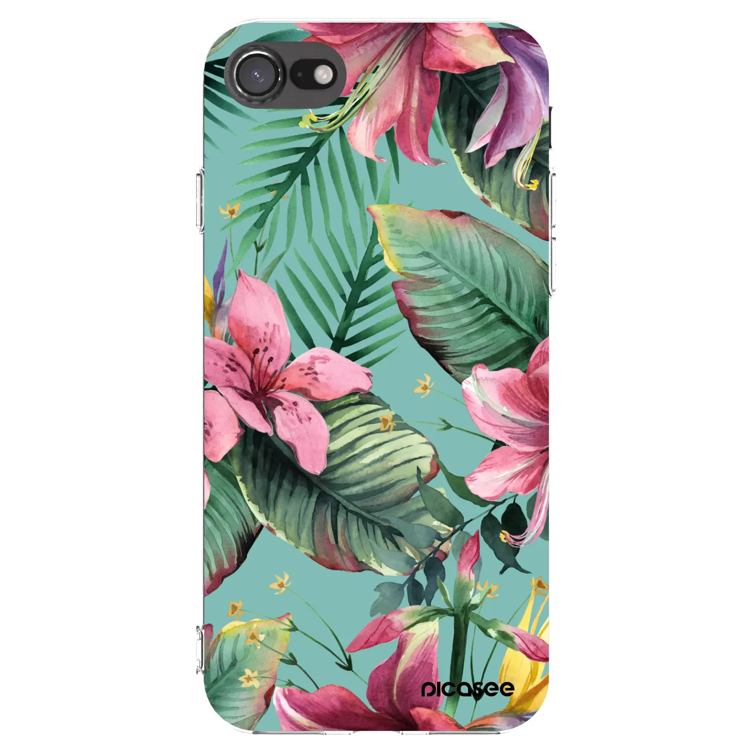 Silikonový průhledný obal pro Apple iPhone SE 2020 - Hawaii