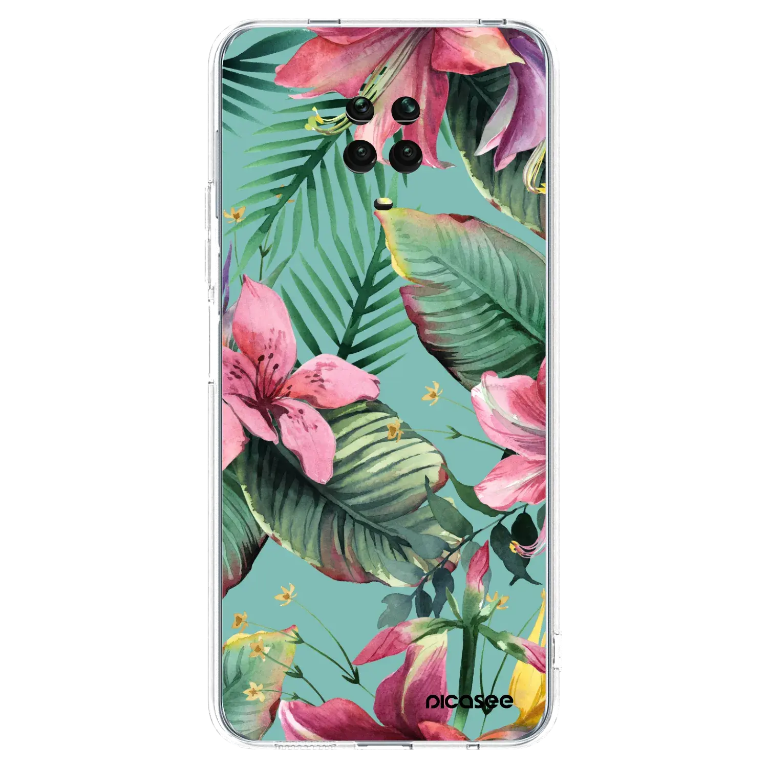 Silikonový průhledný obal pro Xiaomi Redmi Note 9S - Hawaii