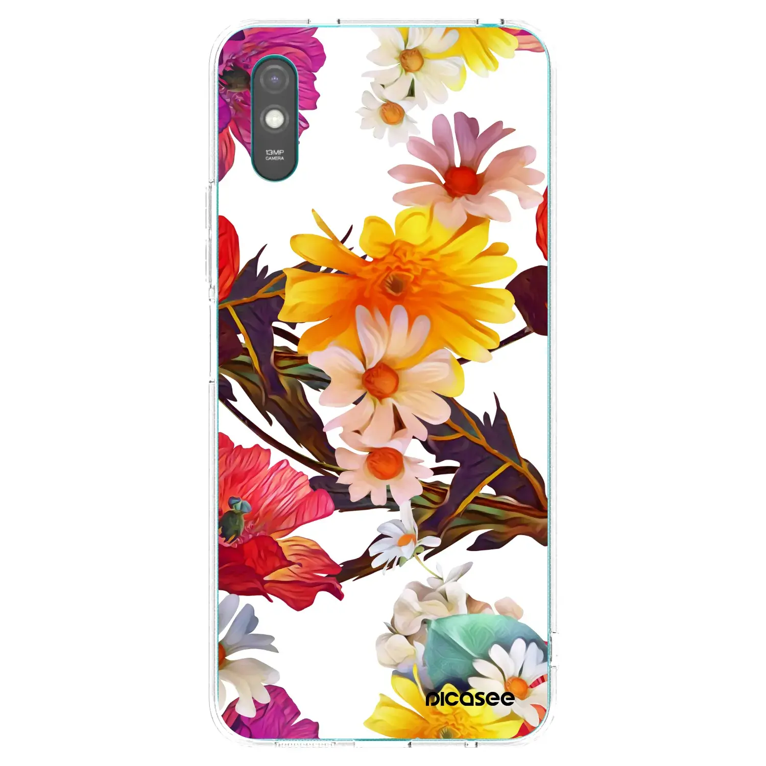 Silikonový průhledný obal pro Xiaomi Redmi 9AT - Meadow