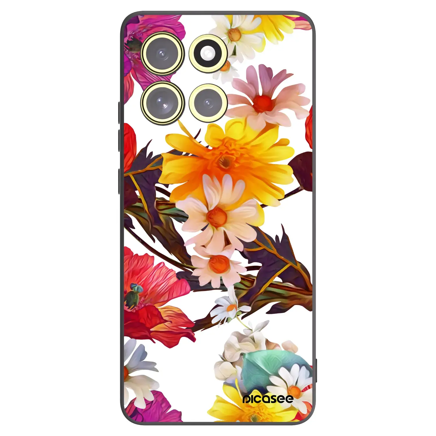 Silikonový černý obal pro Motorola Moto G86 Power 5G - Meadow